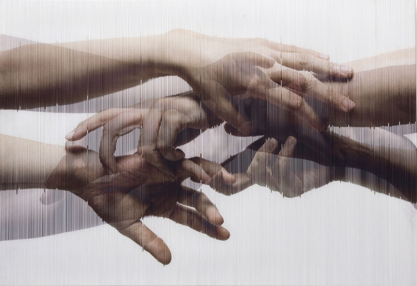 Hong Sungchul, Strings Hands 006 (ed 2/3), 2014
