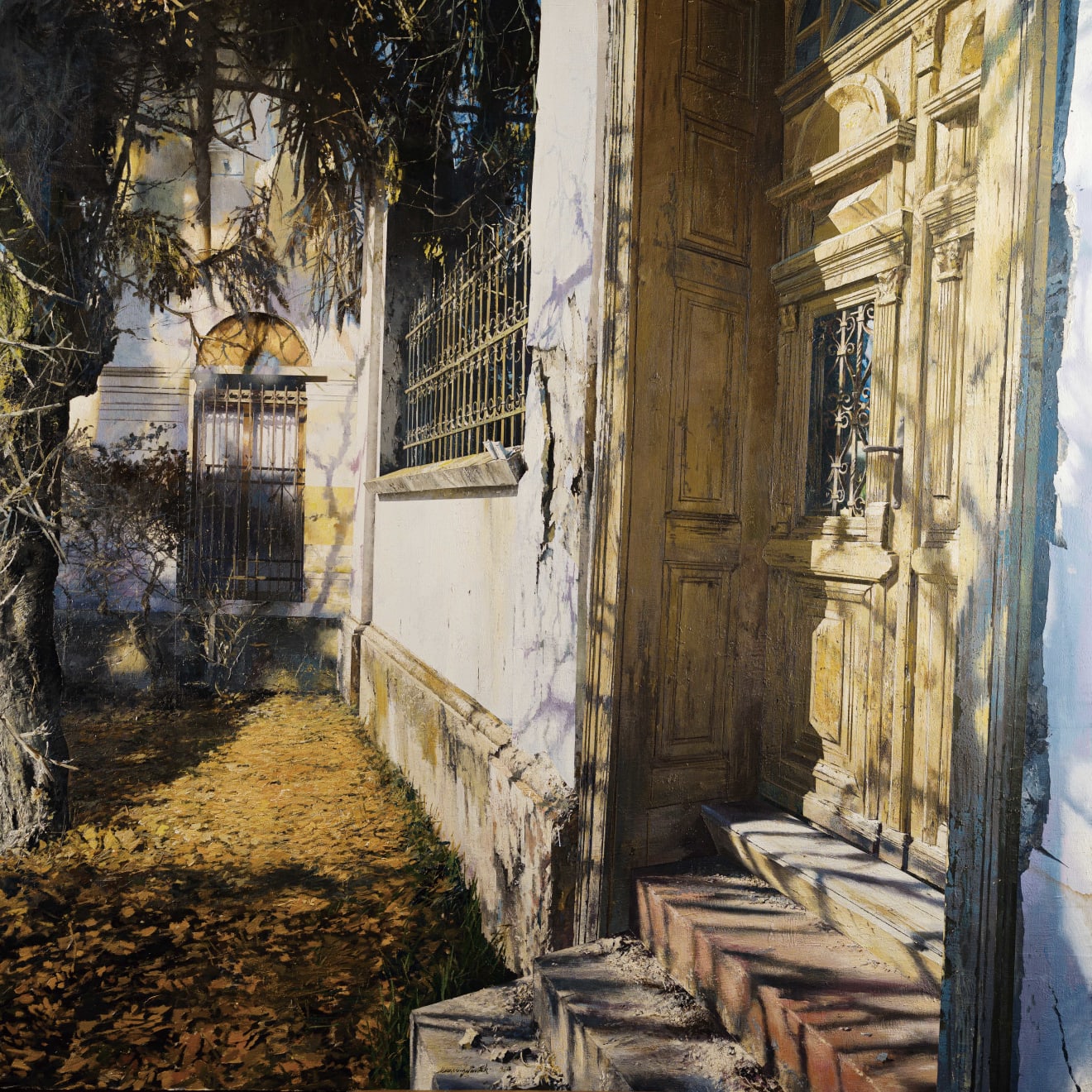 Matteo Massagrande, Il cortile del manicomio, 2021