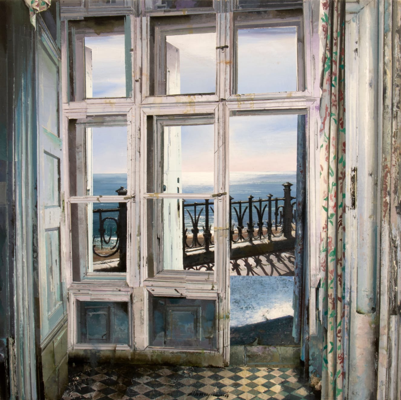 Matteo Massagrande, La tenda a fiori, 2023