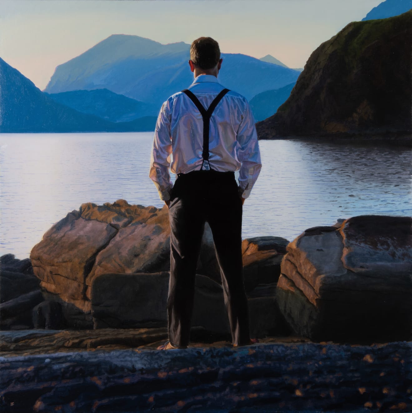 Iain Faulkner, The Cuillins, Elgol Evening, 2024