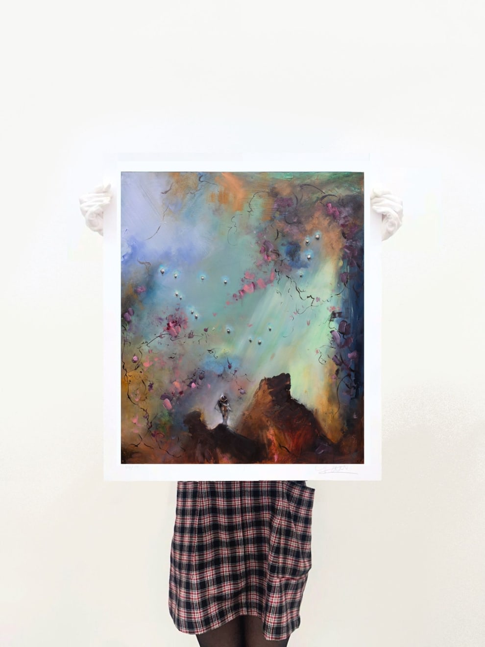 Chris Rivers, Hand-Finished Capricornean Landscape, 2025