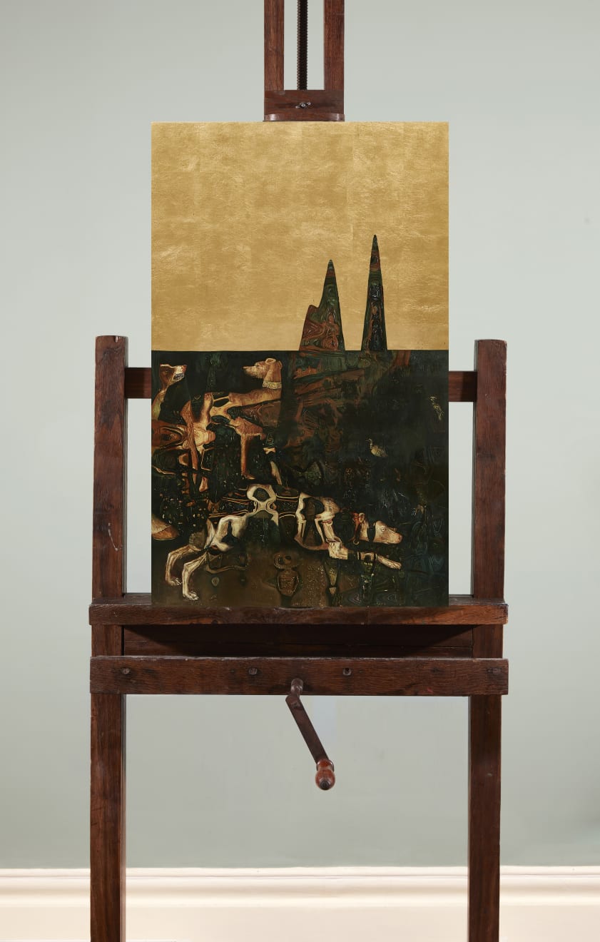 Poppy De Havilland, The Hounds of St Eustace Installation