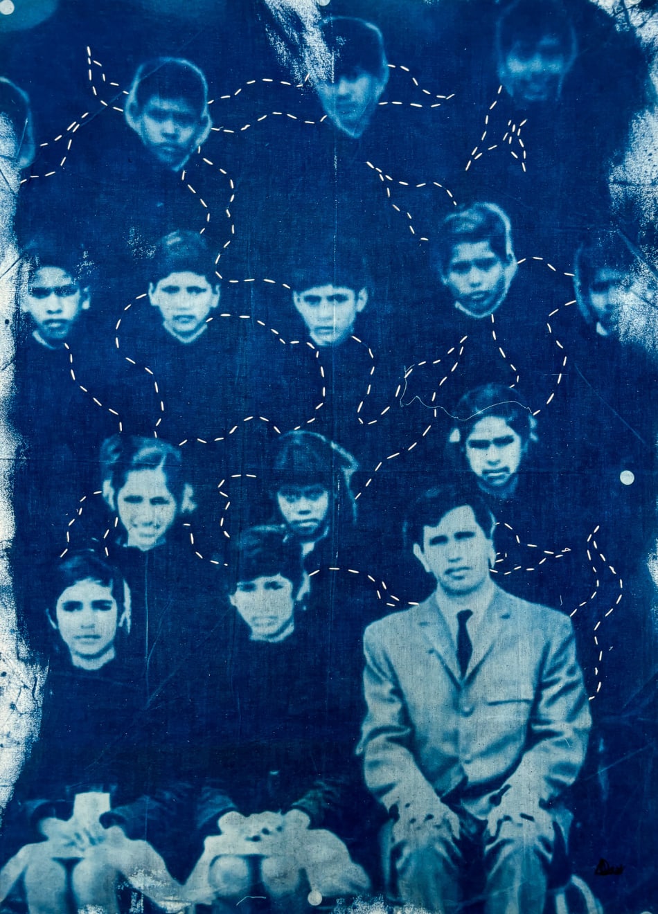 Alka Dass, Dadha and his piano students, 2024