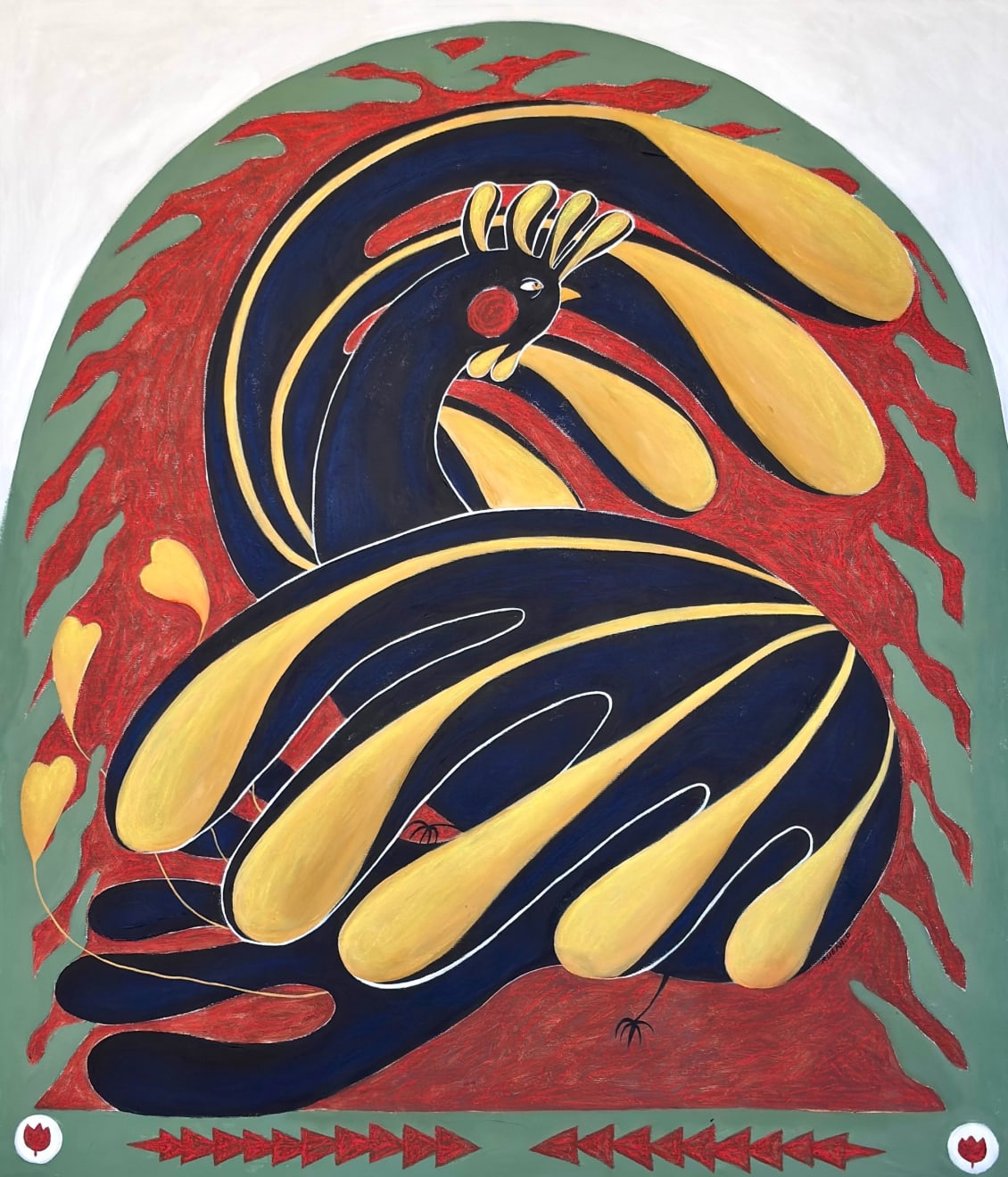 Diana Ruban, Black bird, 2025