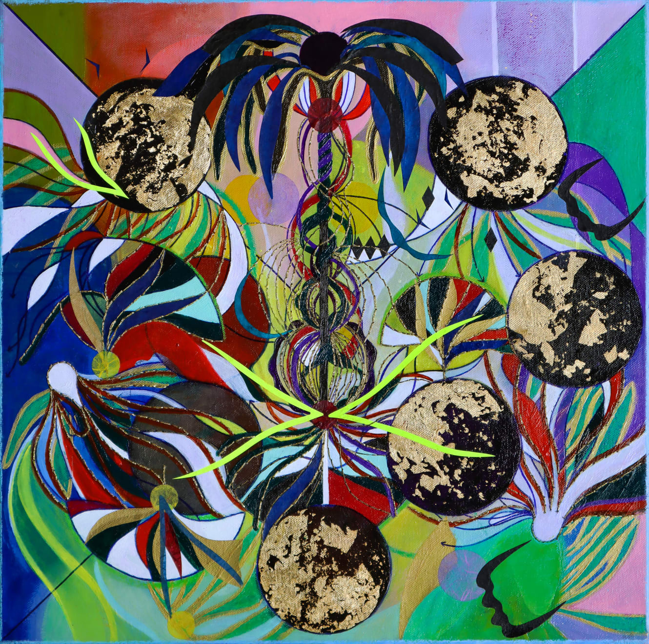 Tiffanie Delune, La Couleur est ma langue maternelle (Colour is my mother tongue), 2025