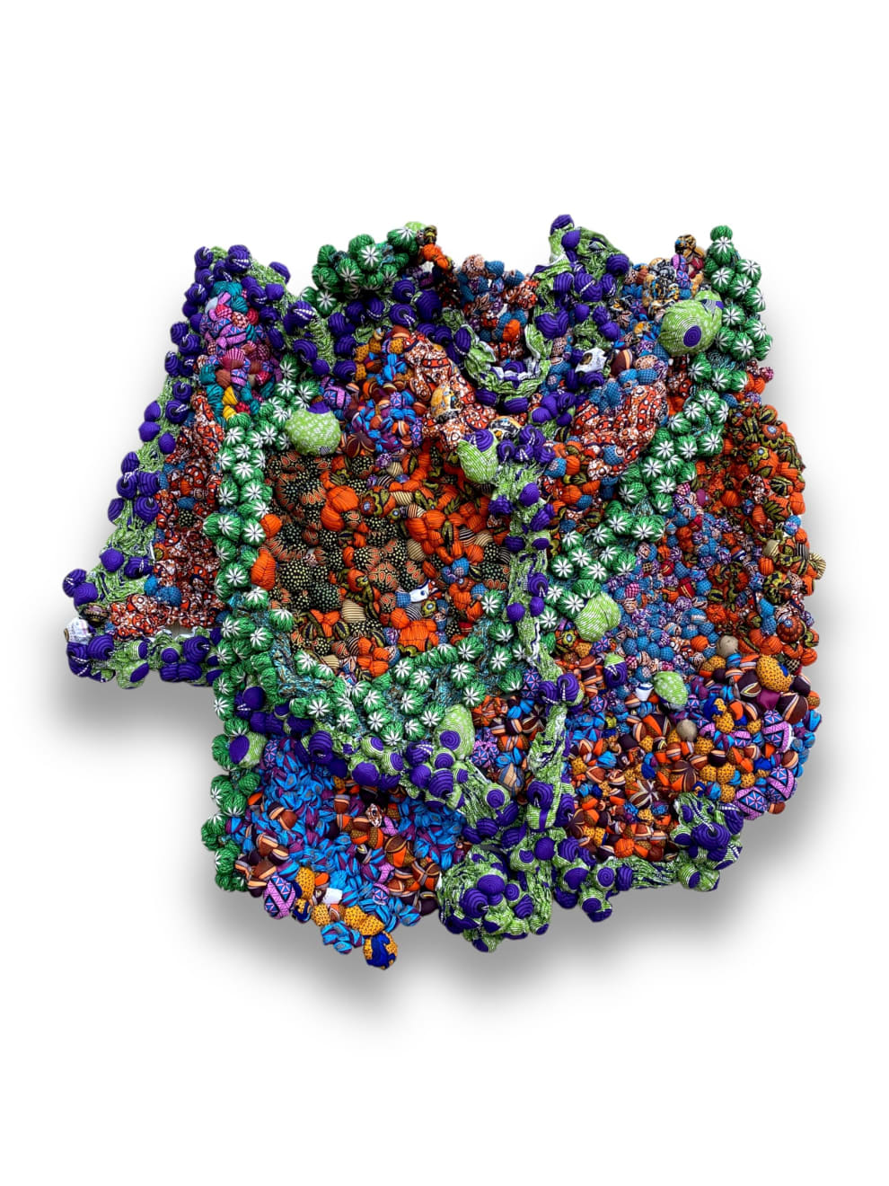 Samuel Nnorom, White Flowers in Paradise, 2023