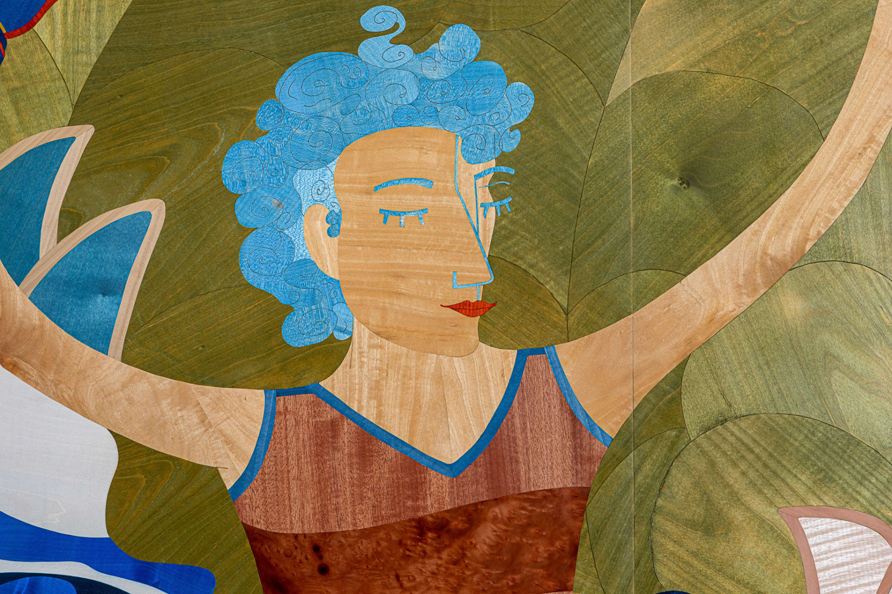 Anton Laborde, L'apaisement de l'indomptable : La Boxeuse (The Soothing of the Indomitable: The Boxer), 2025