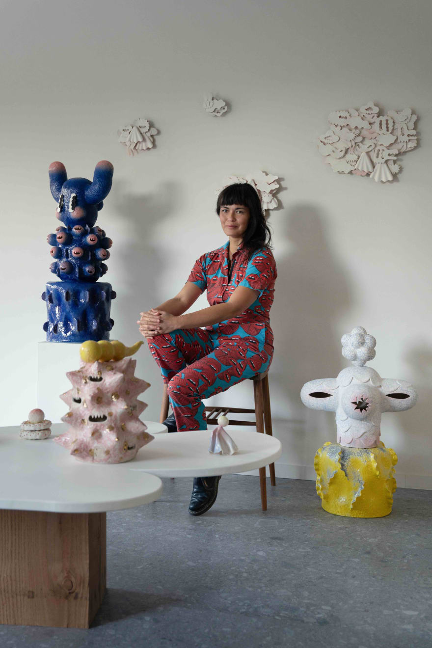 Kartini Thomas, Untitled wall sculpture, 2023