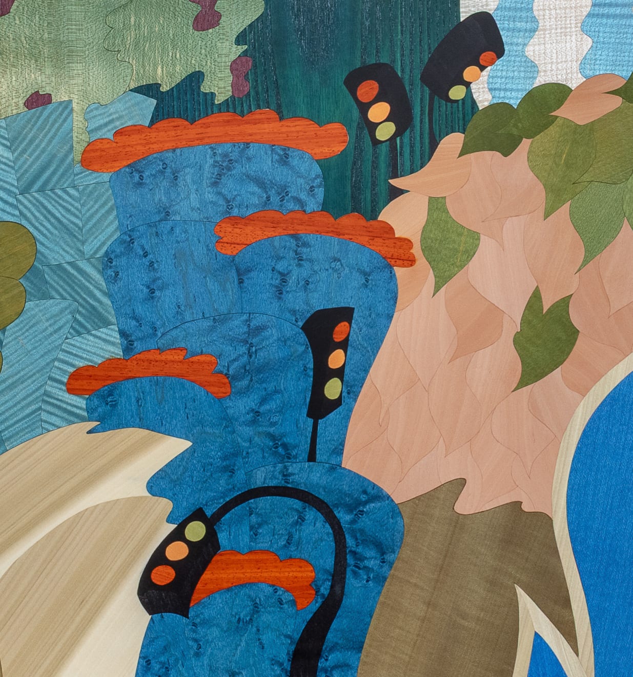 Anton Laborde, Feux de Forêt (Forest's traffic lights / Wildfires)) , 2025