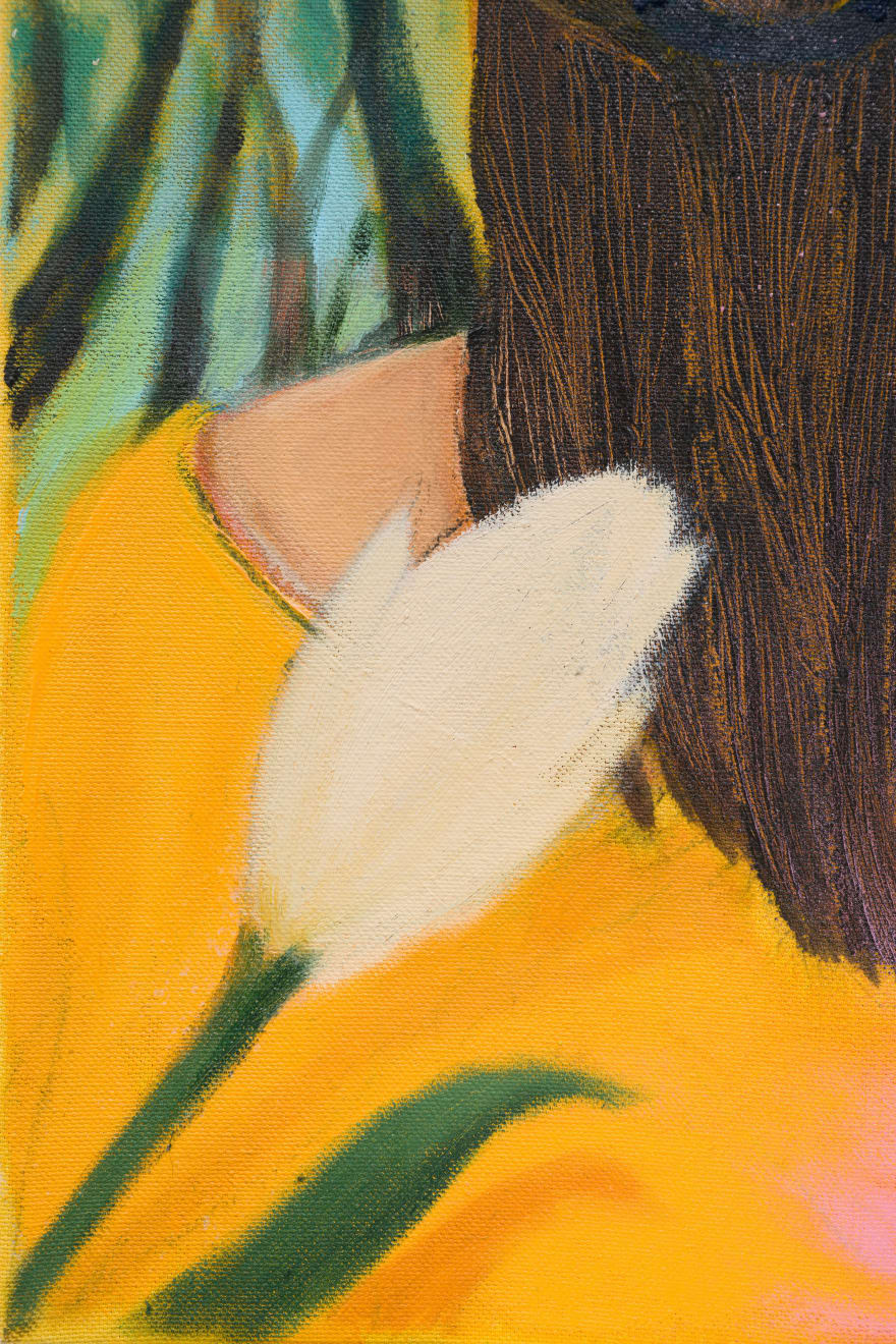 Kateřina Ondrušková, Mom's hair clip, 2024