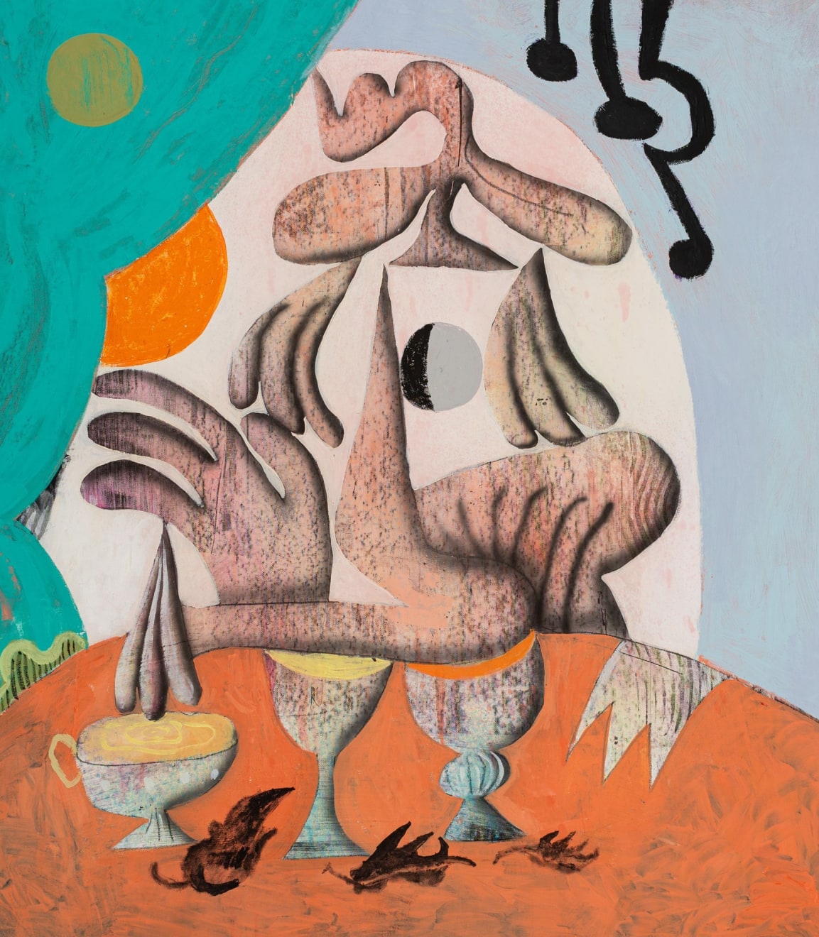 József Csató, Dancing Hands I (Morning), 2024