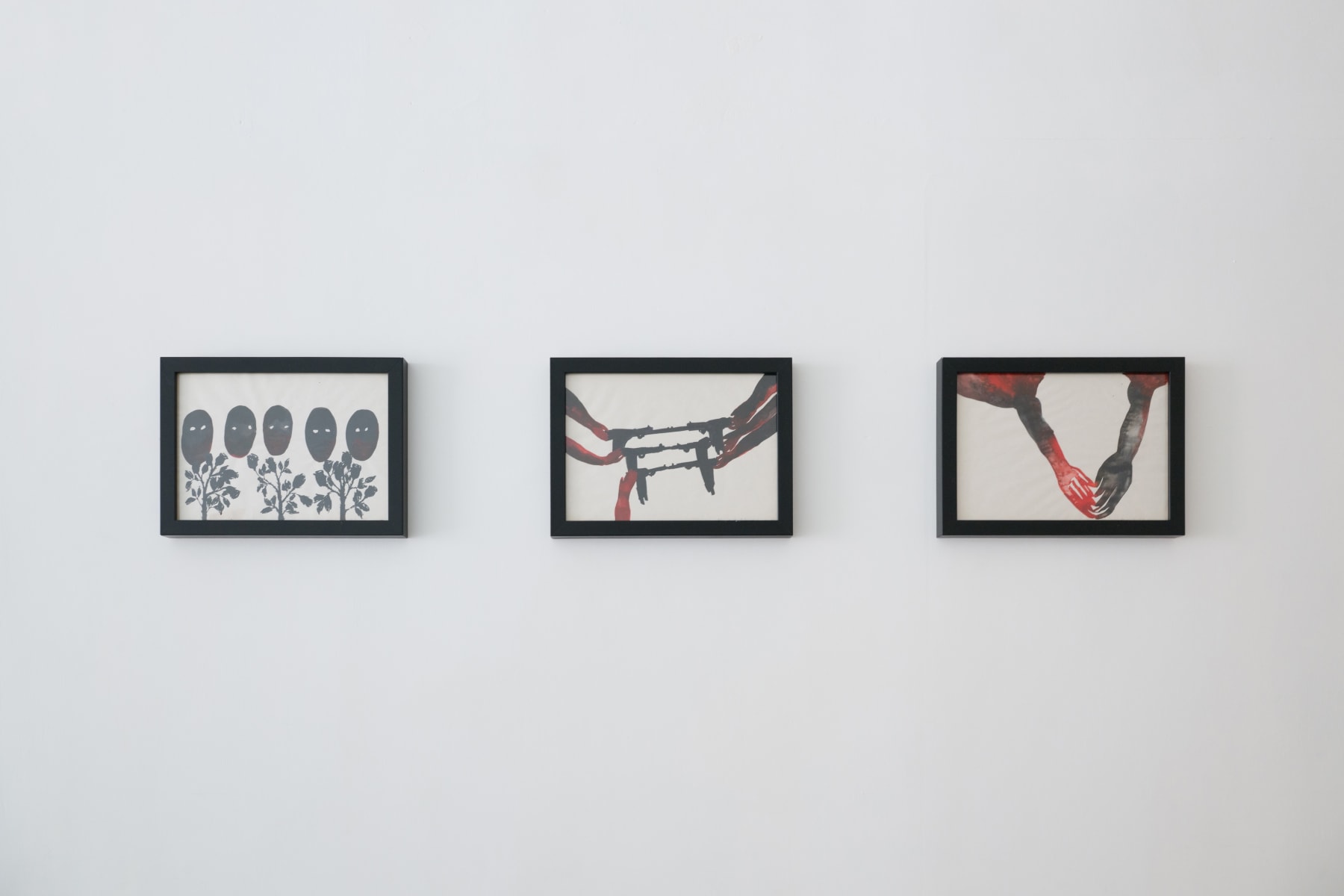 Maria Kulikovska, Arm-In-Revolution (Triptych), 2015