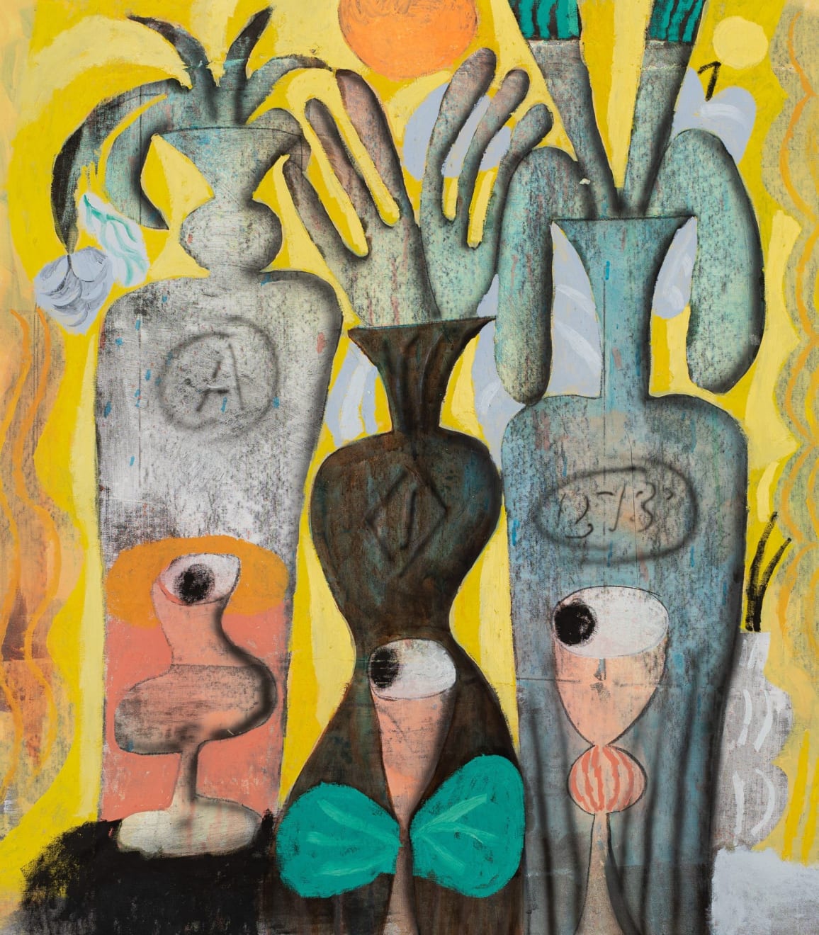 József Csató, Bottle and Glassware, 2024