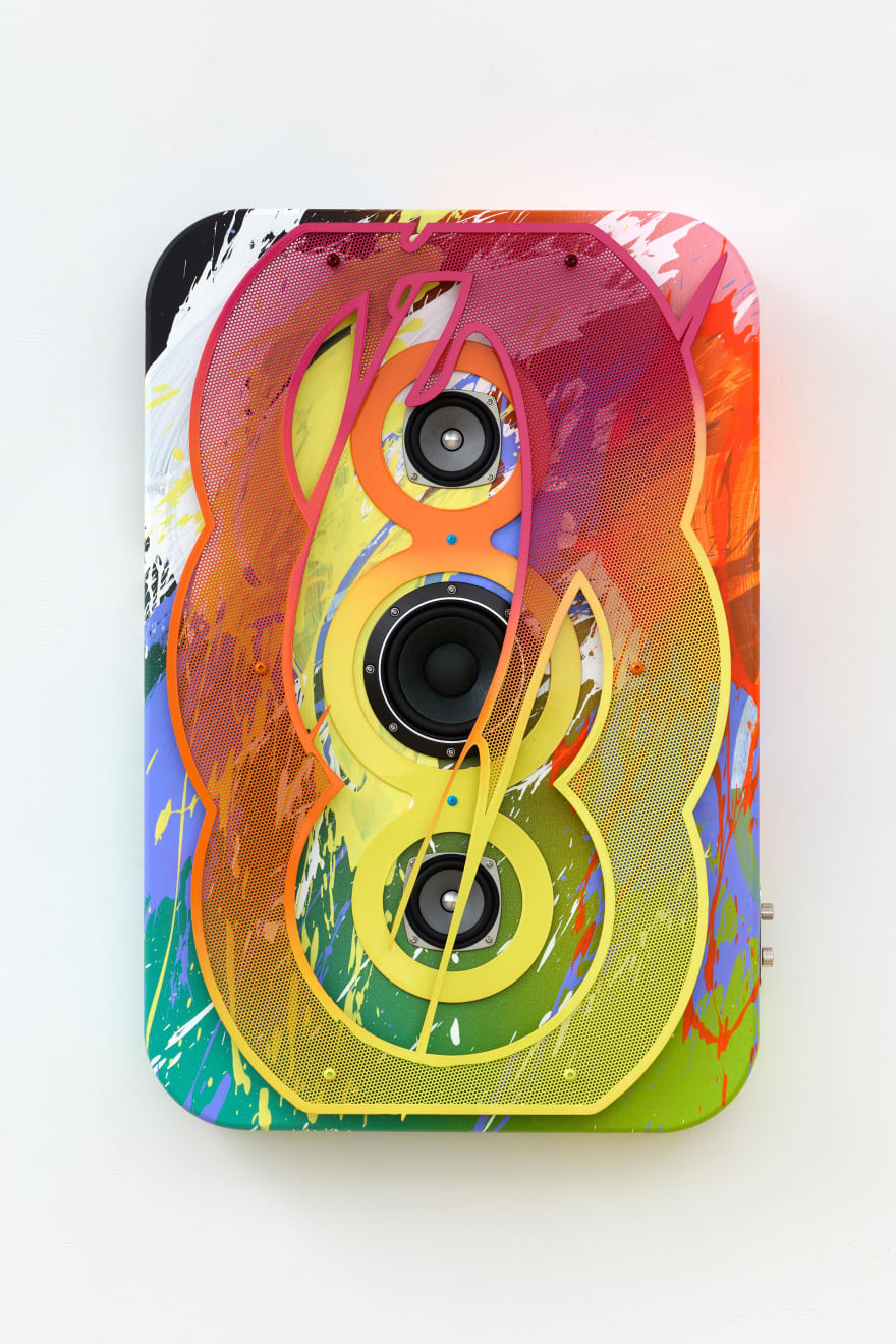 Márton Nemes, Stereo Paintings 07a, 2024