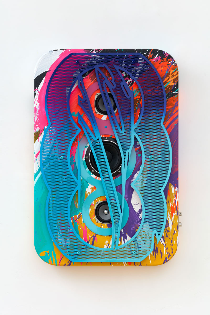 Márton Nemes, Stereo Paintings 08a, 2024