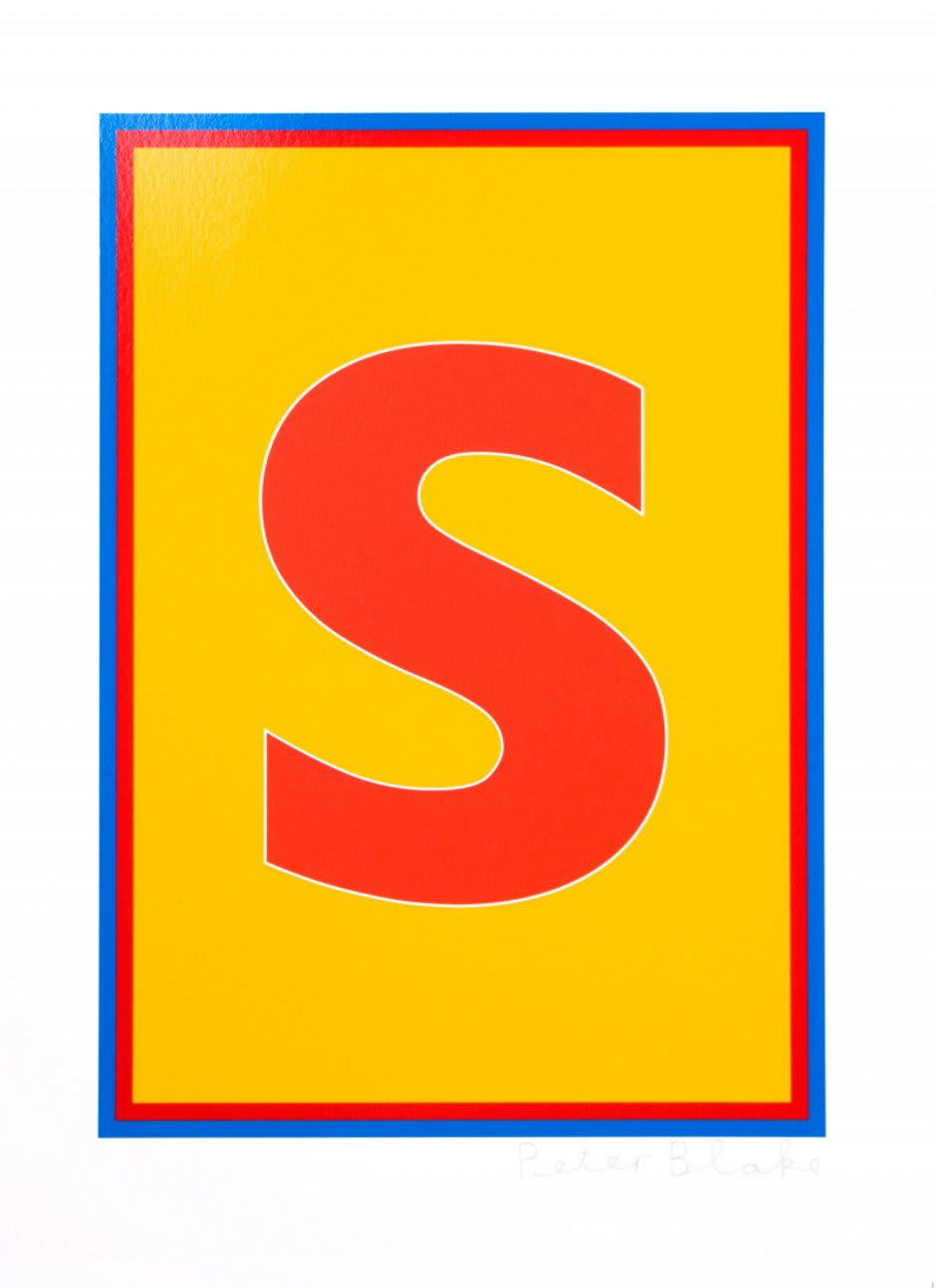 Peter Blake, Dazzle Alphabet - S