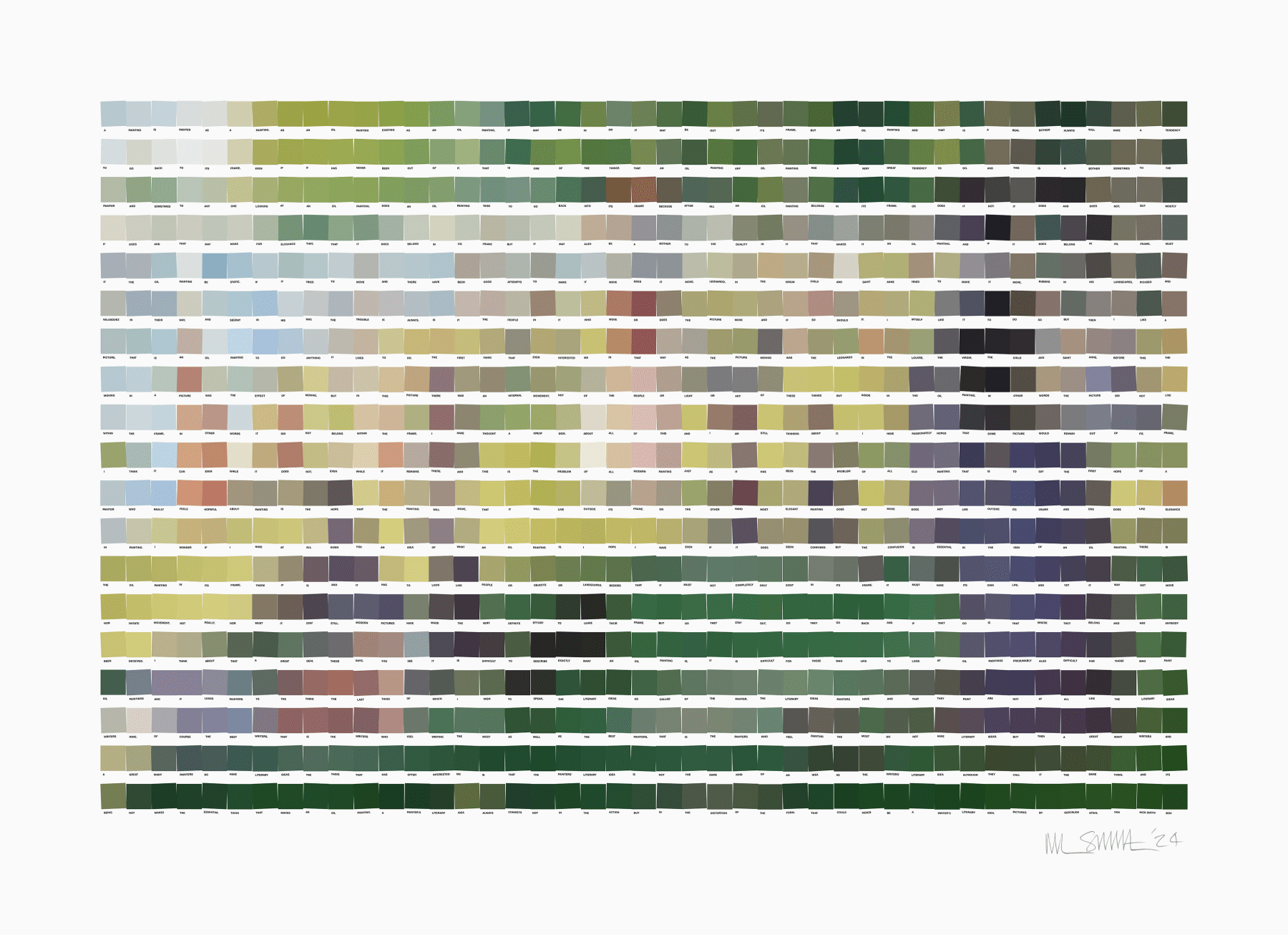 Nick Smith, Sunday Afternoon, 2024