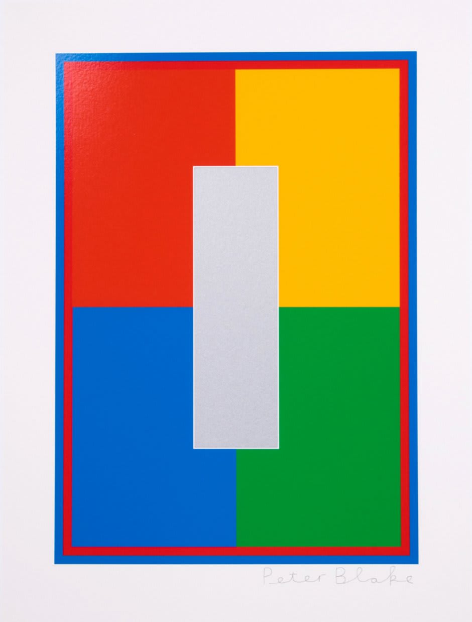 Peter Blake, Dazzle Alphabet - I