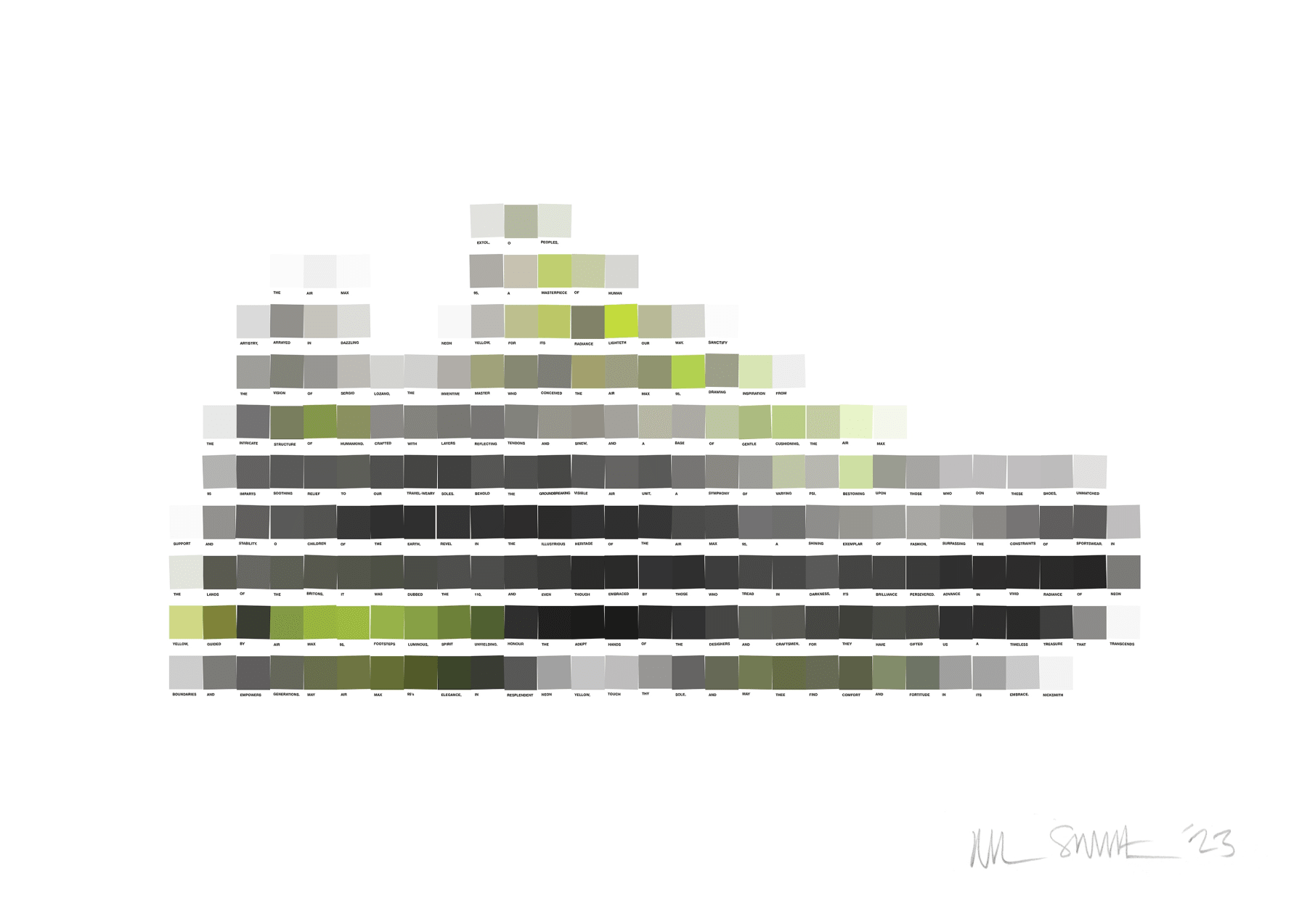 Nick Smith, 1995 Nike Air Max 95, 2023