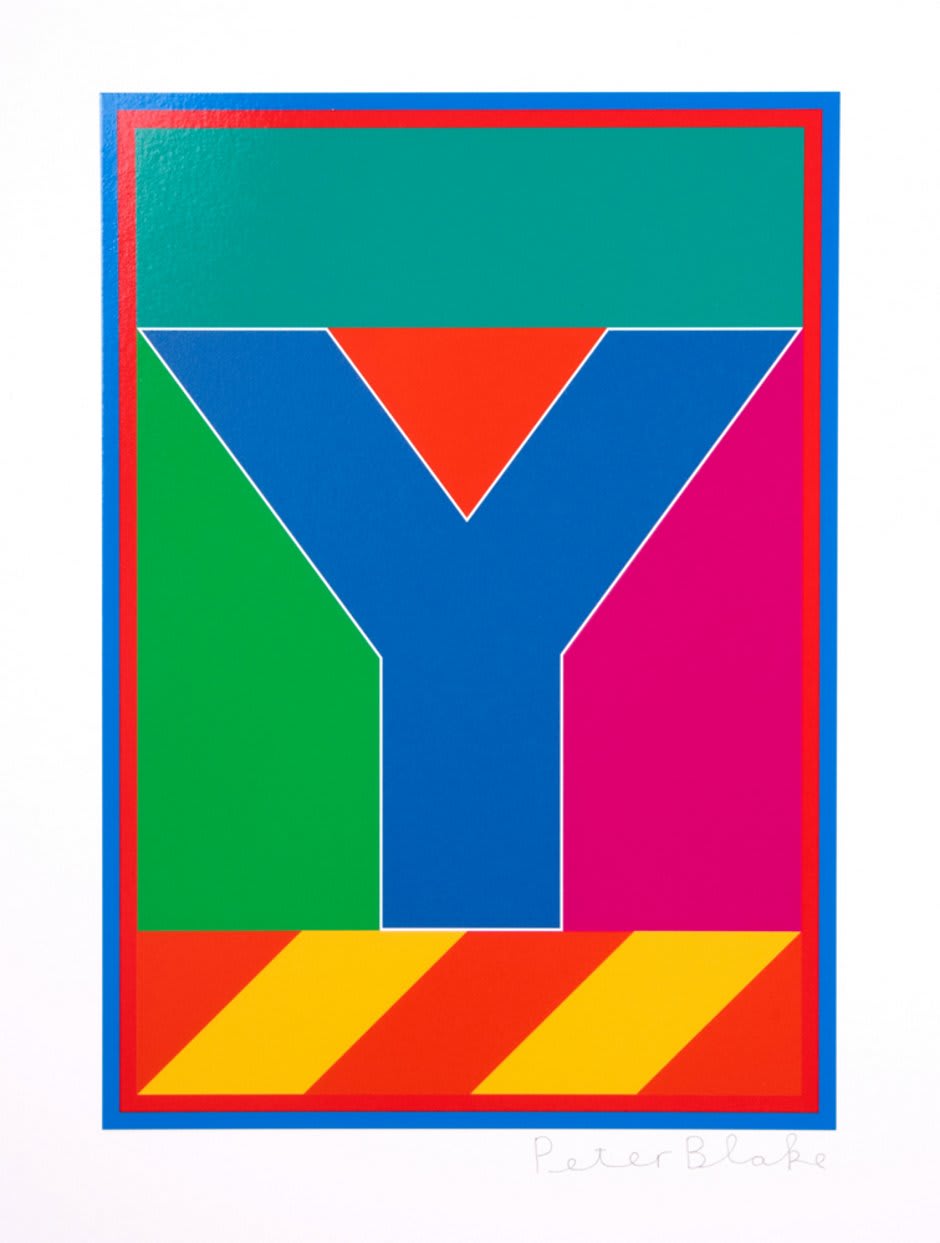 Peter Blake, Dazzle Alphabet - Y