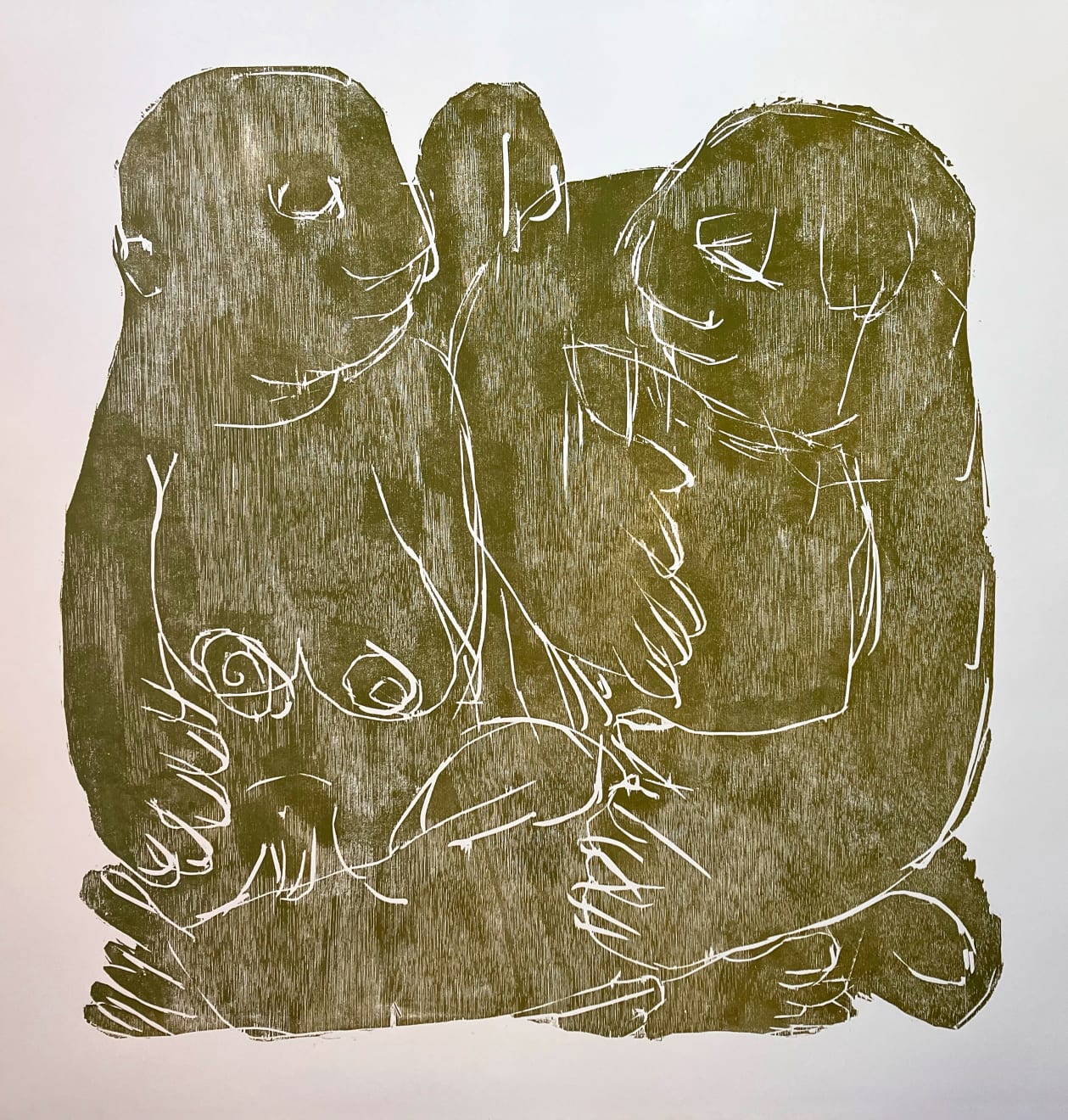 Barbara Kuebel, And it’s always the people / Und es sind immer die Menschen I, 2023