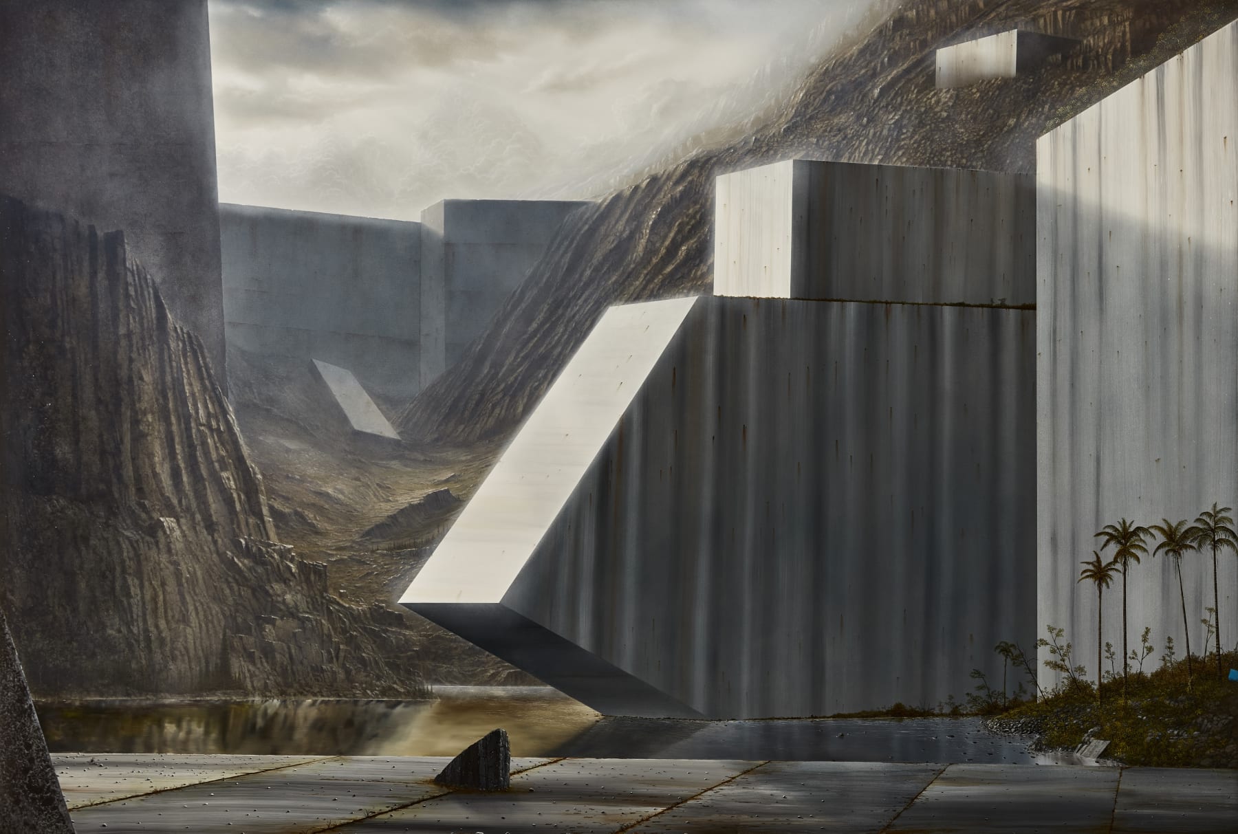 Naoya Inose, Monolith1-Garden of the Ark, 2018