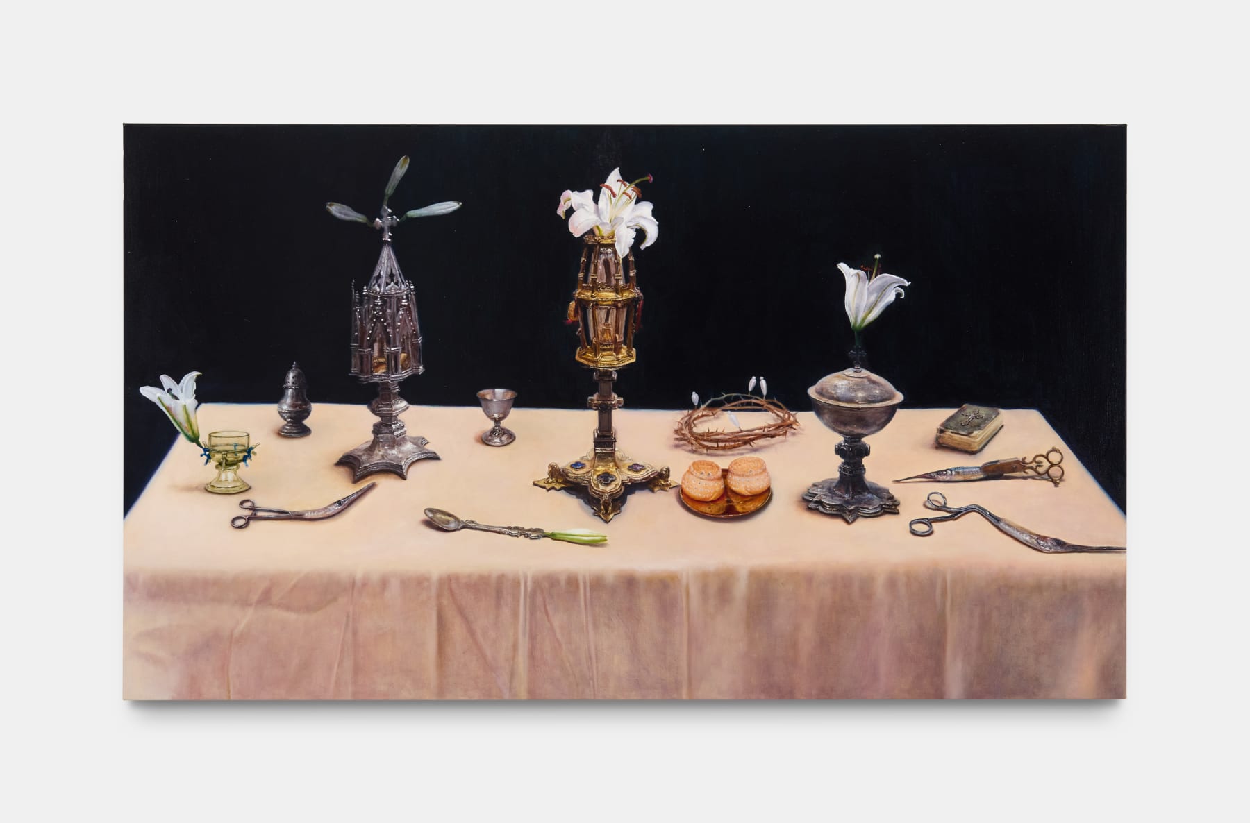 Teodora Axente, Still Life with Lilies, 2025