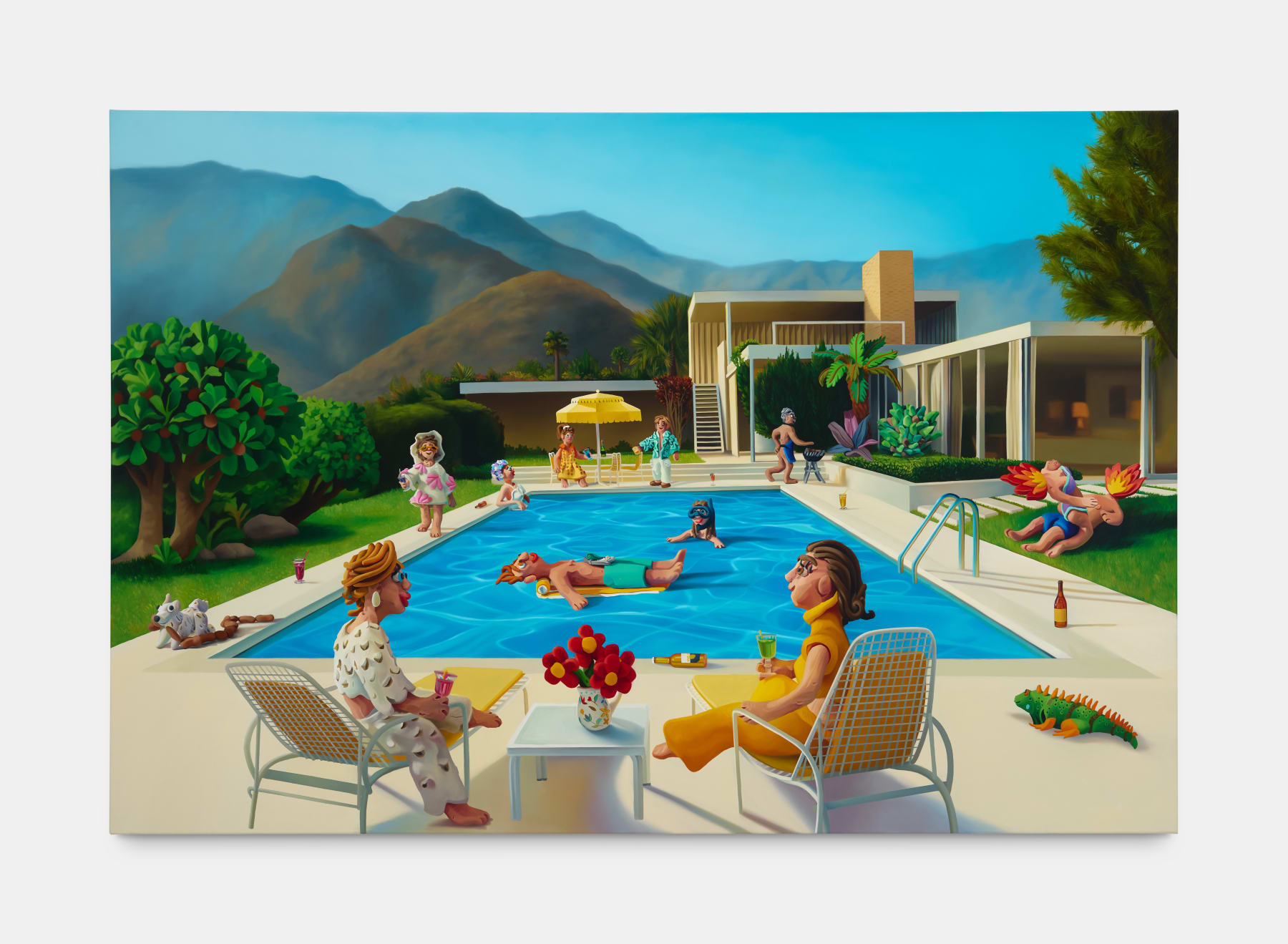 Natalia Ocerin, Palm Spring Pool Party, 2025