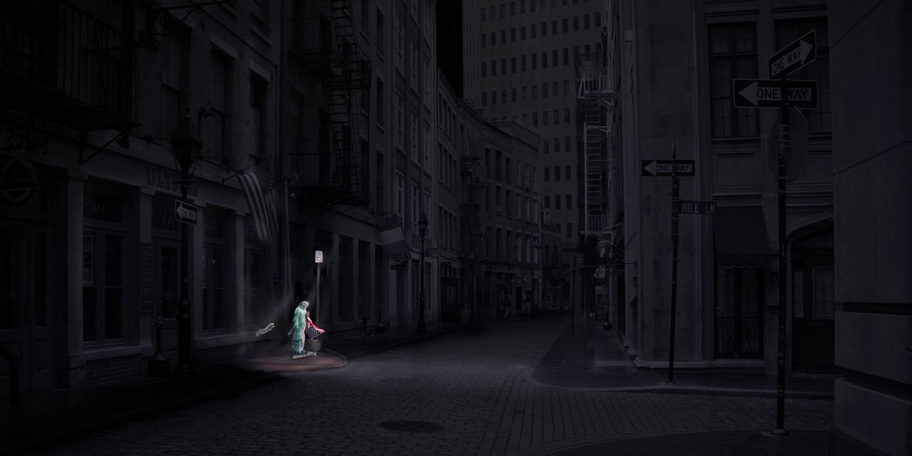 Sarah Choo Jing, puddles in the city - liberty