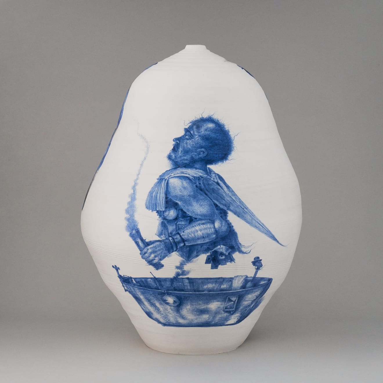 Ian Thompson, Diogenes at the Troy Club, 2019