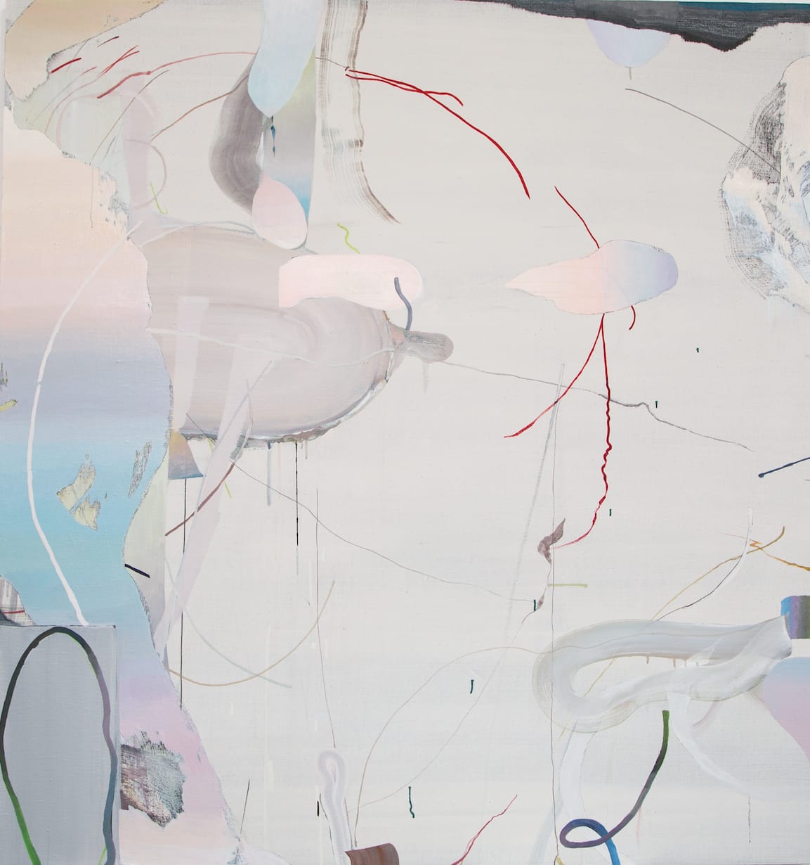 Qingzhen Han, Stretched loop, 2017