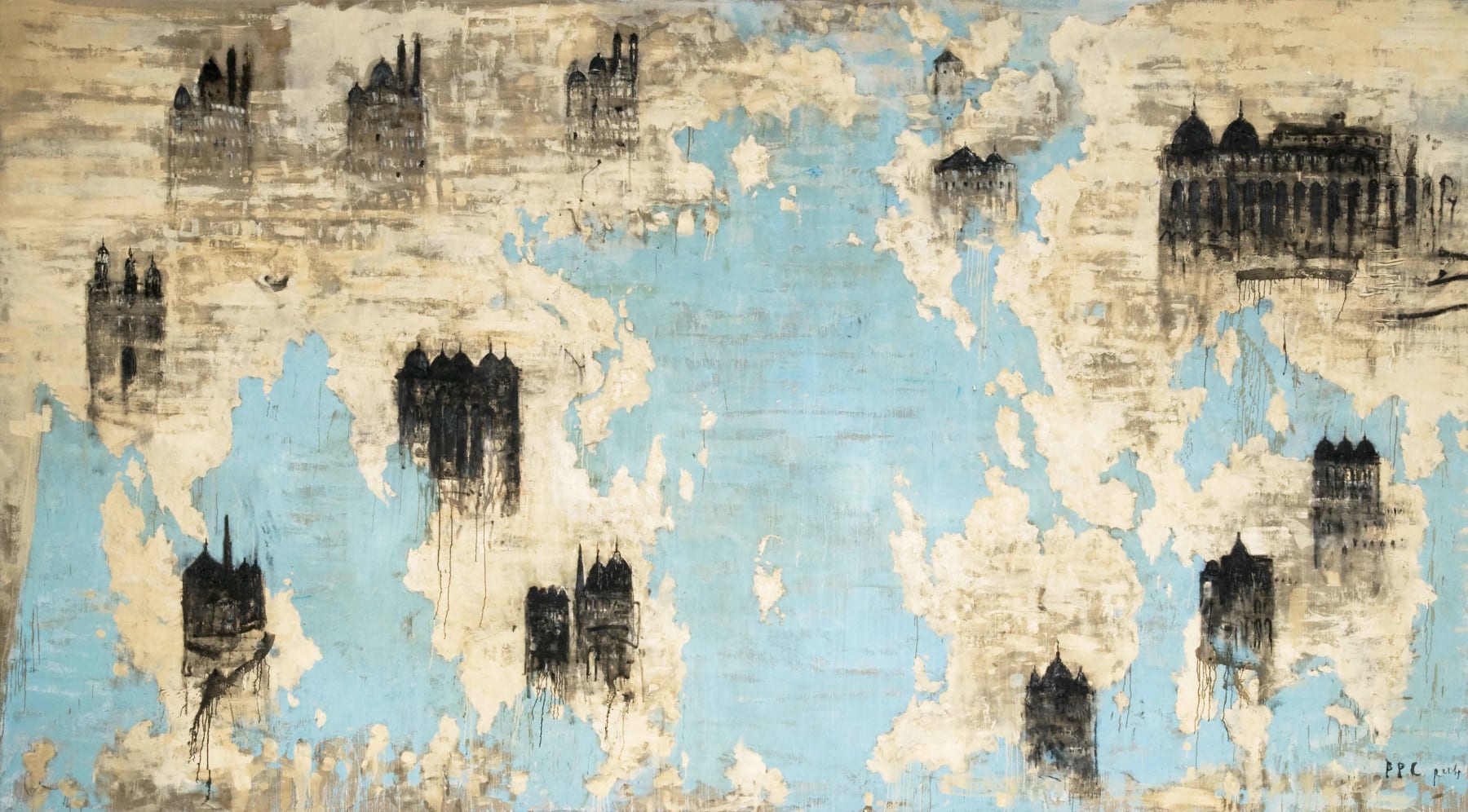 Piero Pizzi Cannella, Le cattedrali, 2004