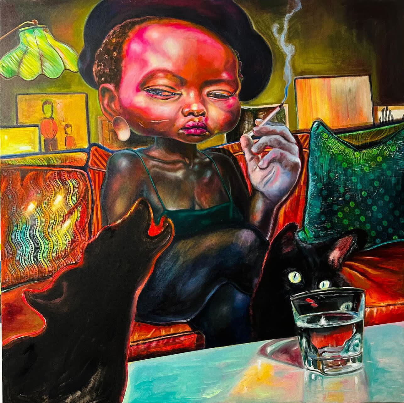 Ndidi Emefiele, Untitled (seater) , 2024