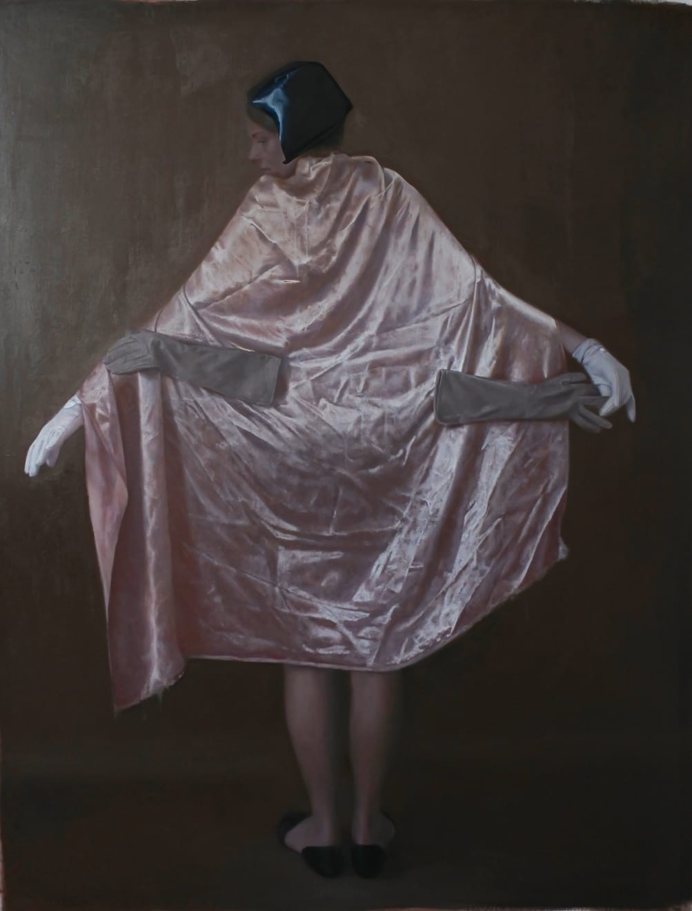 Teodora Axente, Pink cloak, 2018