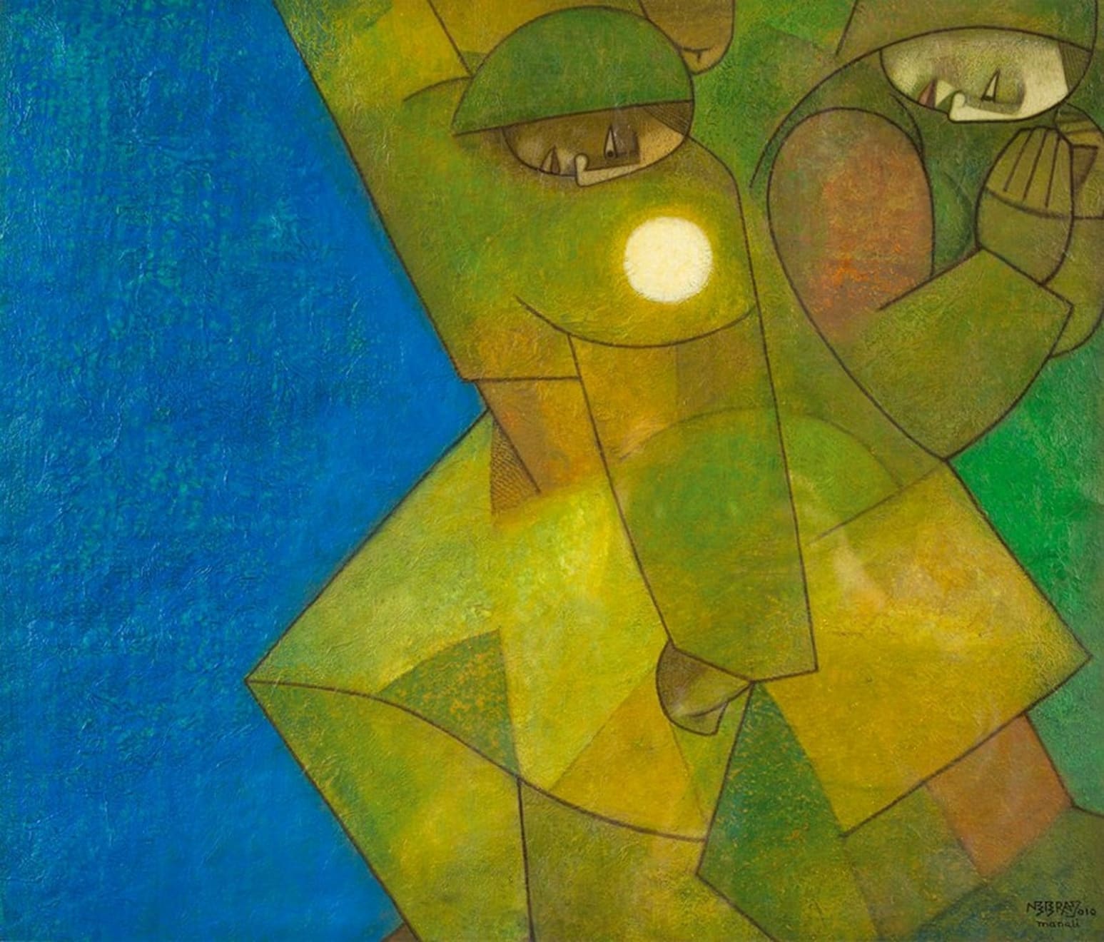 Neeraj Goswami, Moon on my Shoulder, 2010