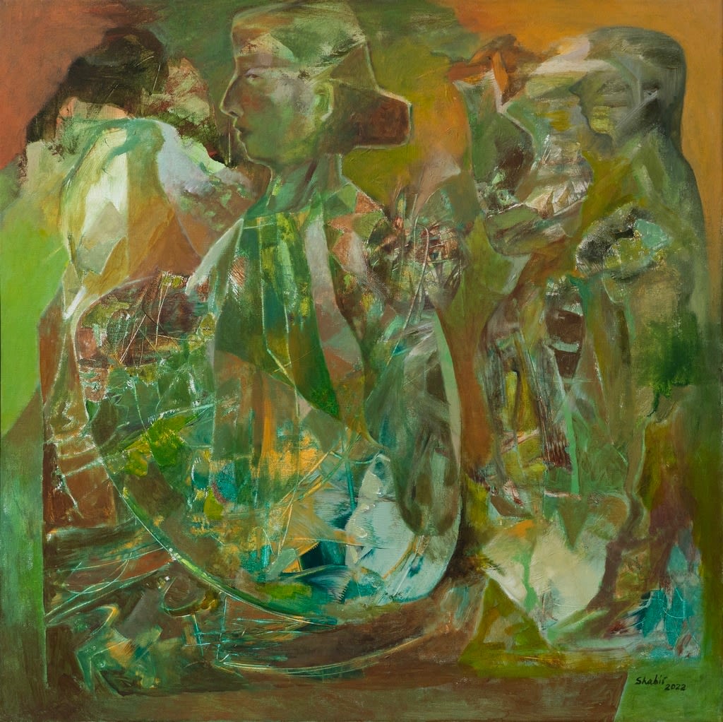 Shabir Hussain Santosh, Untitled, 2022
