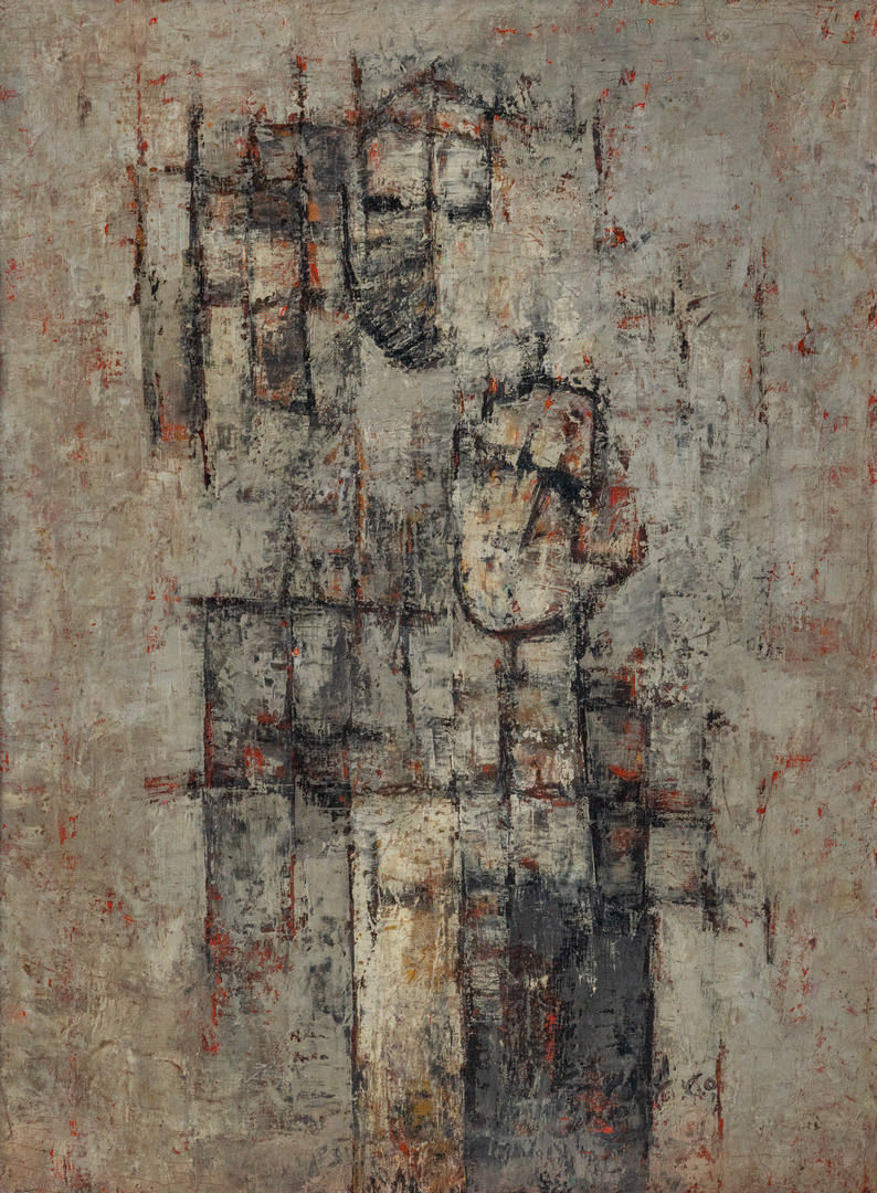 GR Santosh, Untitled, figurative series, 1960