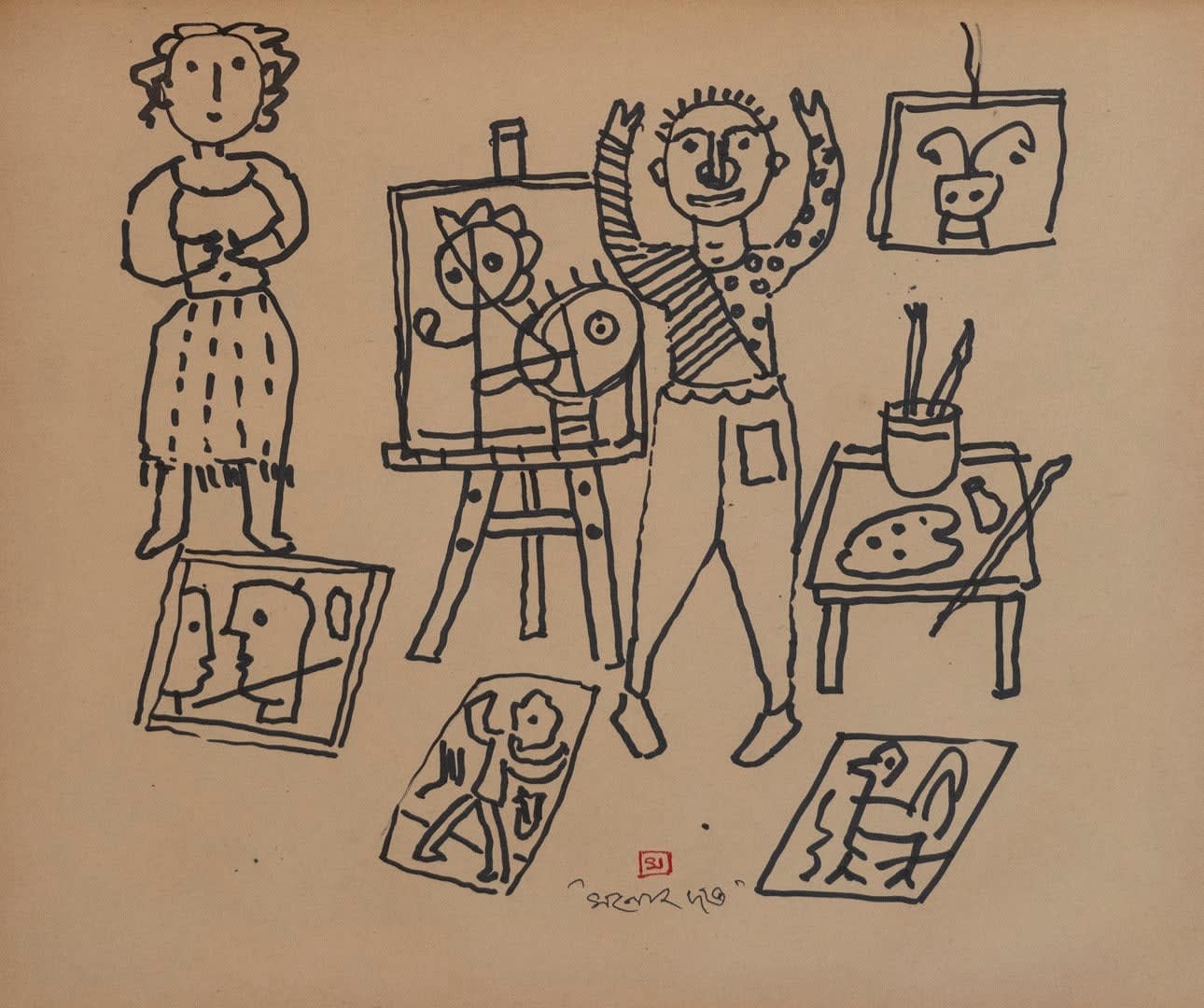 Manoj Dutta, Untitled