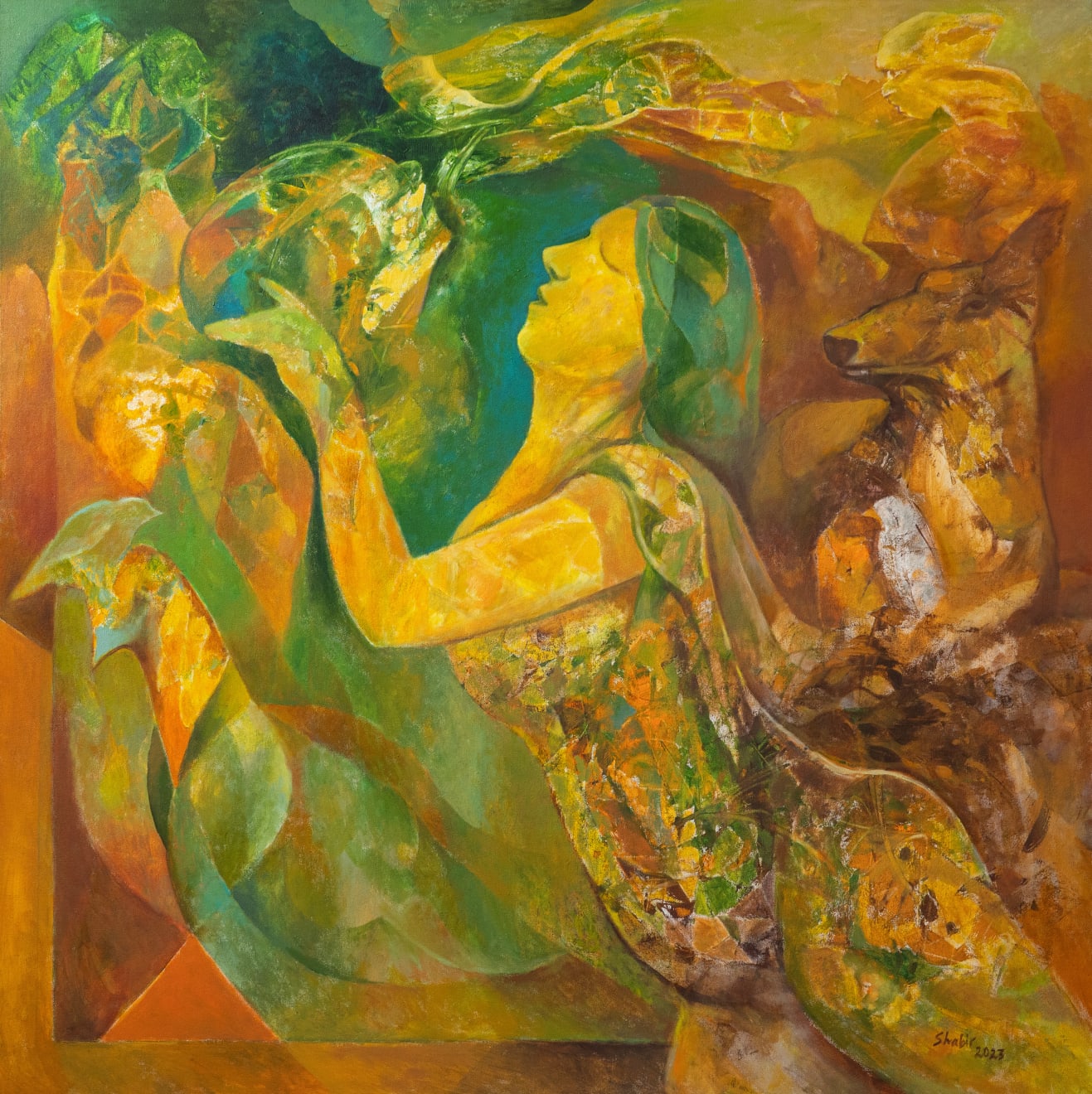 Shabir Hussain Santosh, Untitled, 2023