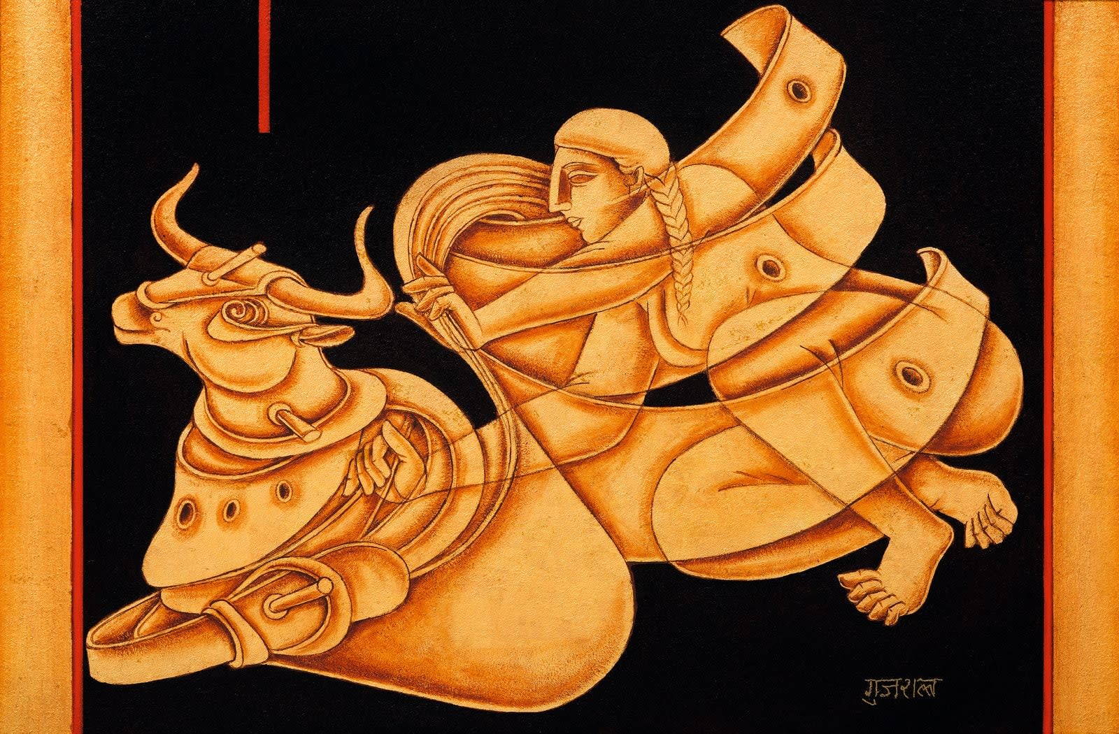 Satish Gujral, Untitled