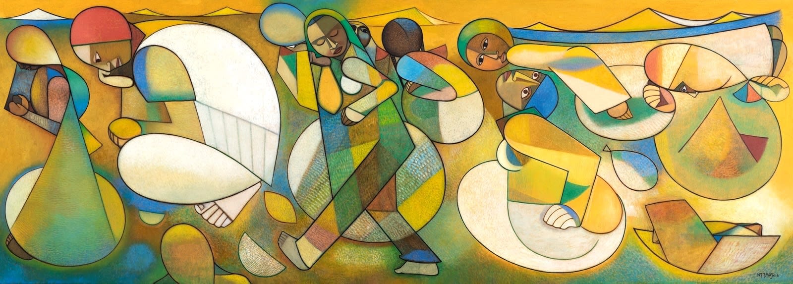 Neeraj Goswami, With an Angel, 2018