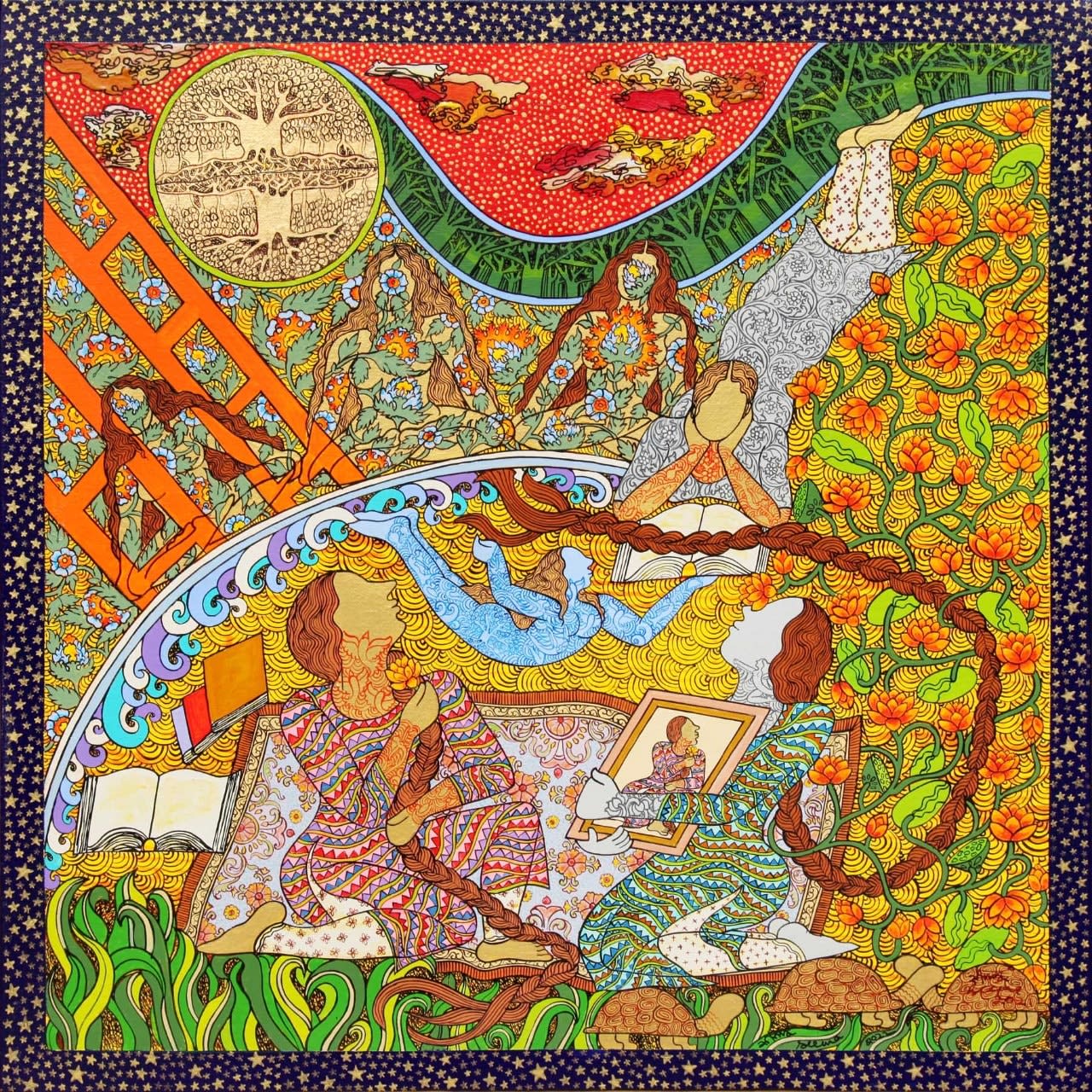 Seema Kohli, The Golden Womb Series, 2022