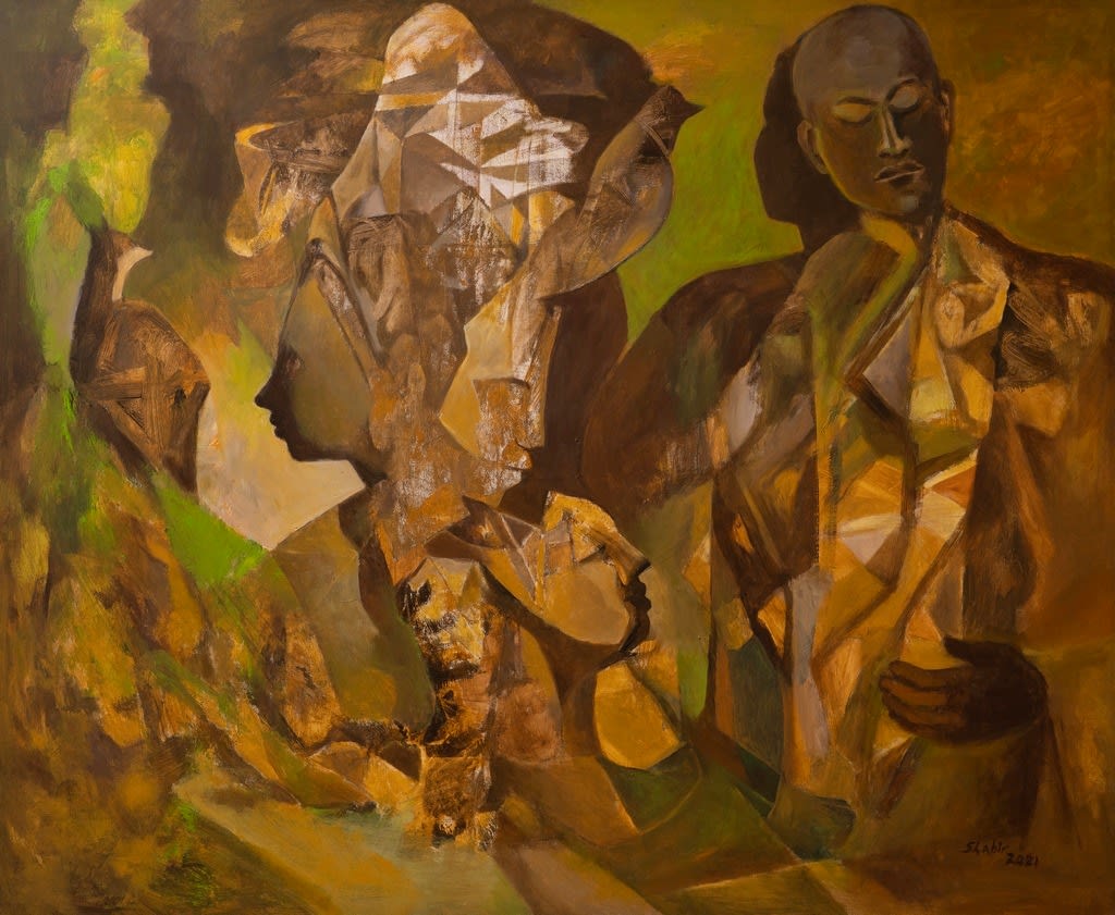 Shabir Hussain Santosh, Untitled, 2021