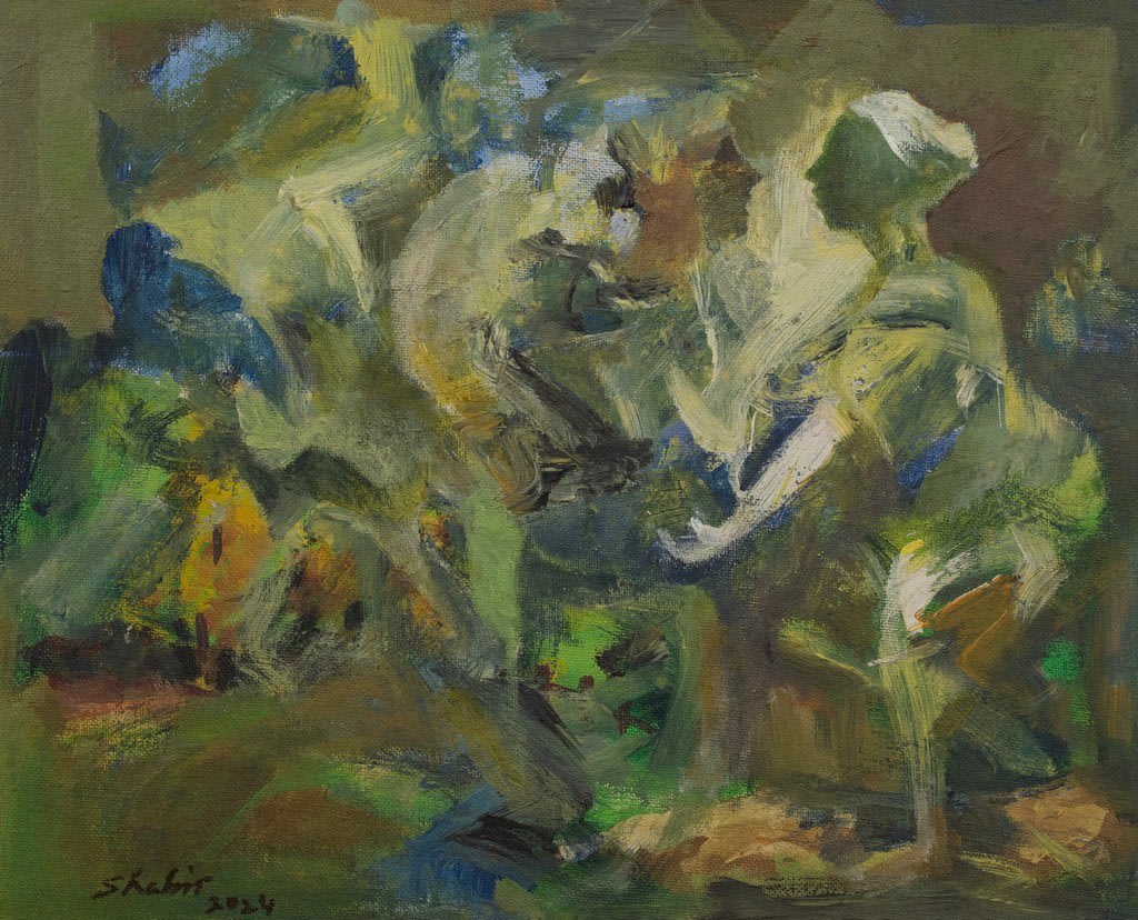 Shabir Hussain Santosh, Untitled, 2024