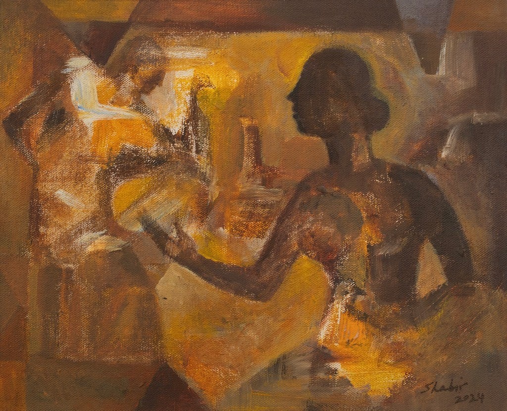 Shabir Hussain Santosh, Untitled, 2024