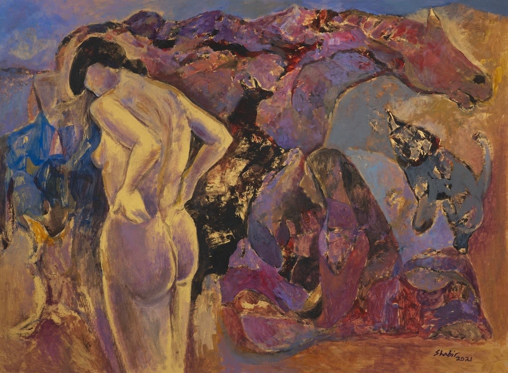 Shabir Hussain Santosh, Untitled, 2021