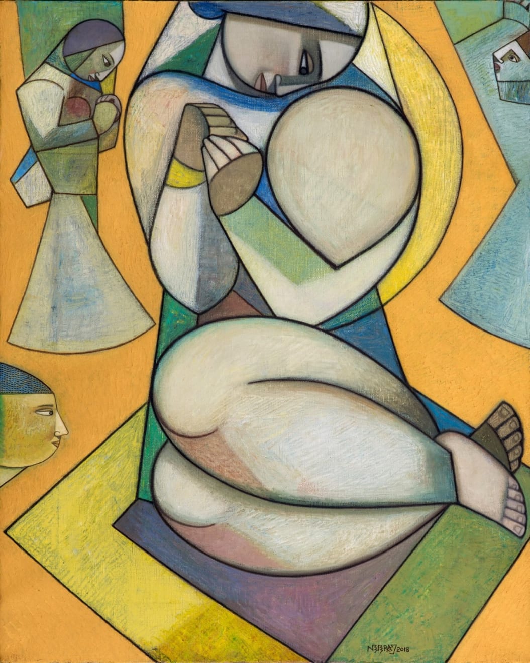 Neeraj Goswami, After Bath, 2018