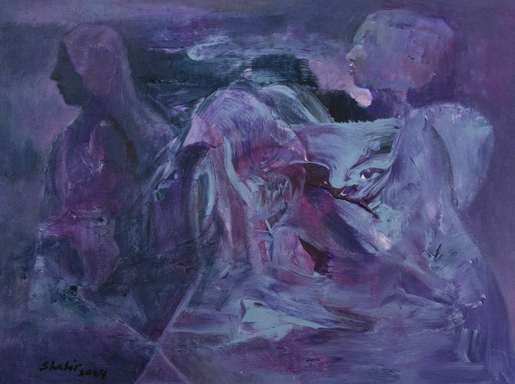 Shabir Hussain Santosh, Untitled, 2024