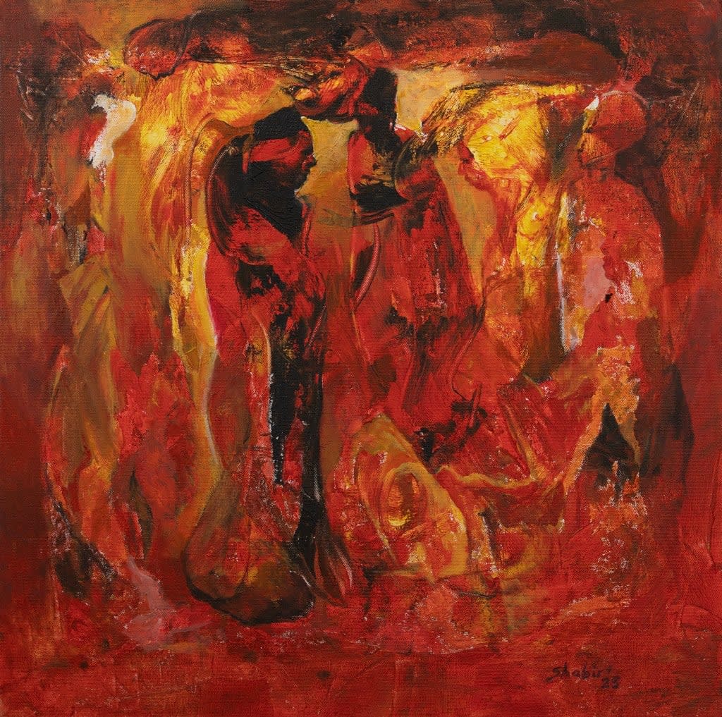 Shabir Hussain Santosh, Untitled, 2023