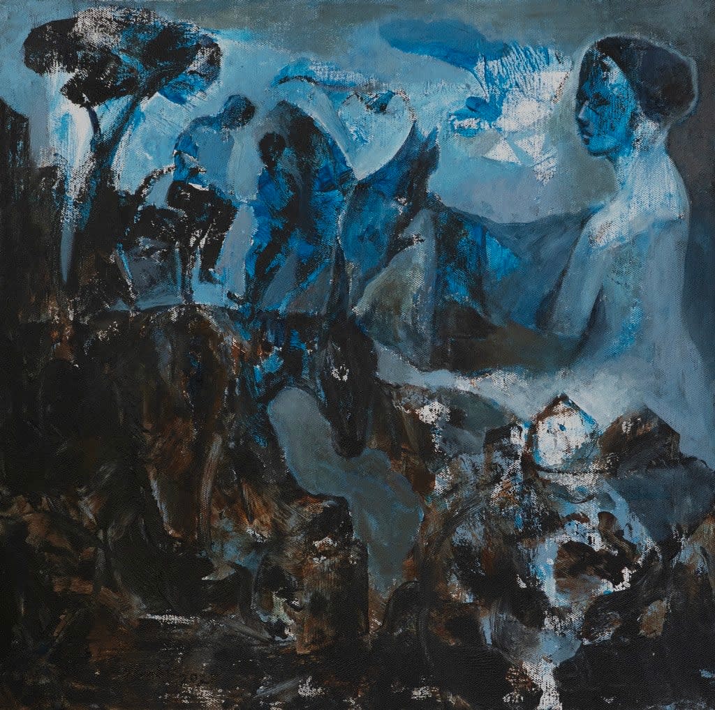 Shabir Hussain Santosh, Untitled, 2025